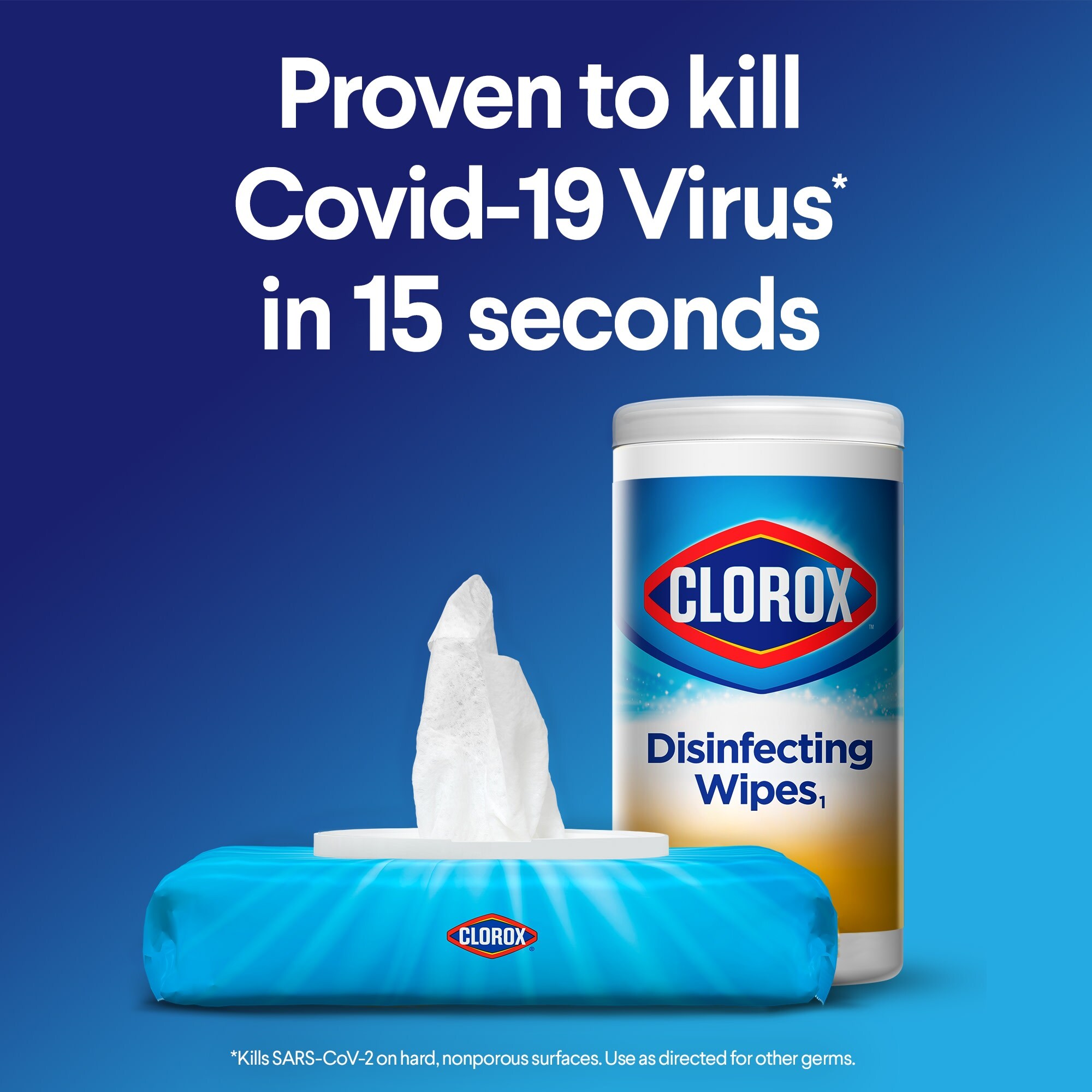 Clorox Disinfecting Wipes - Crisp Lemon Scent 75 ct.