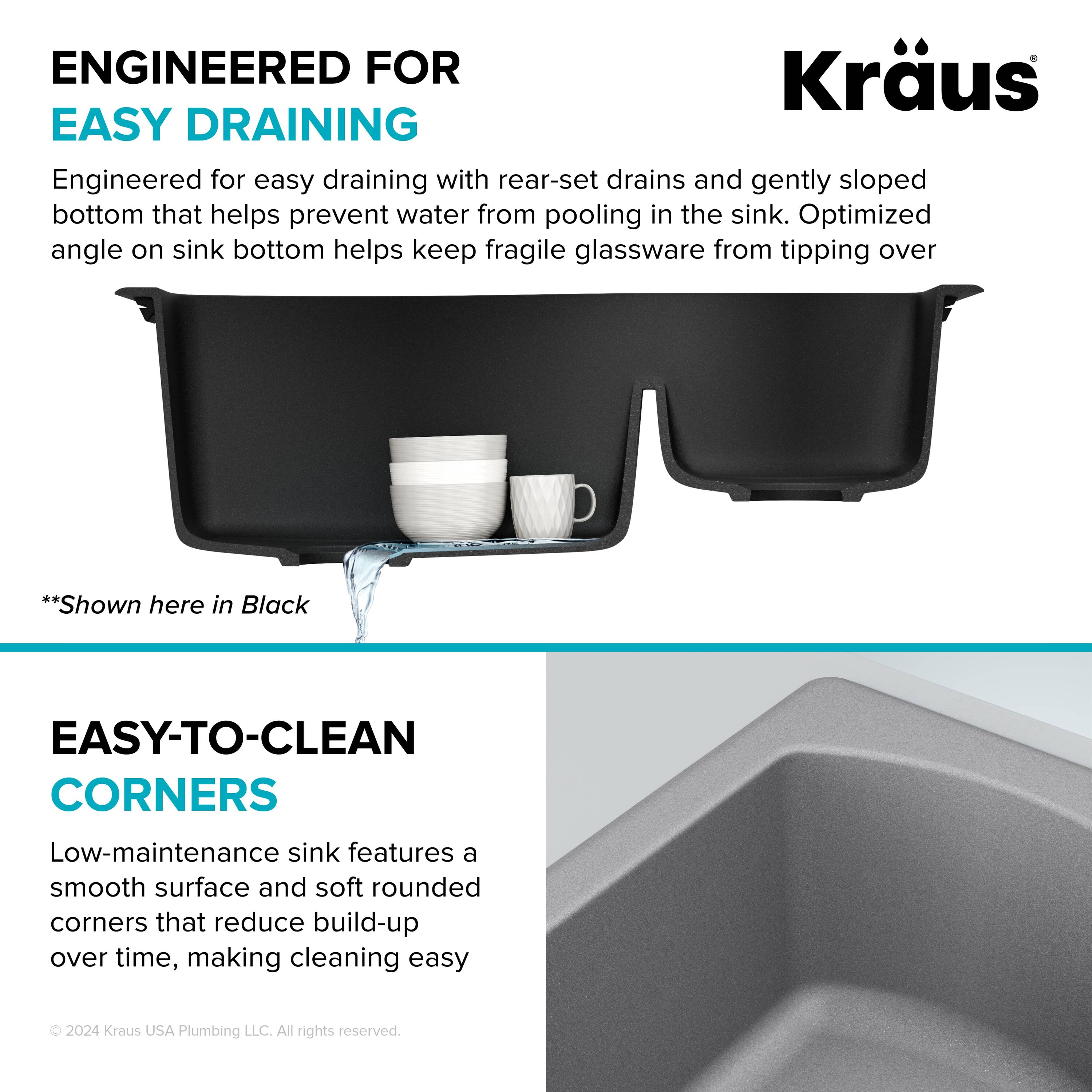 Kraus KGD-442GREY Kitchen-Sinks - View #11