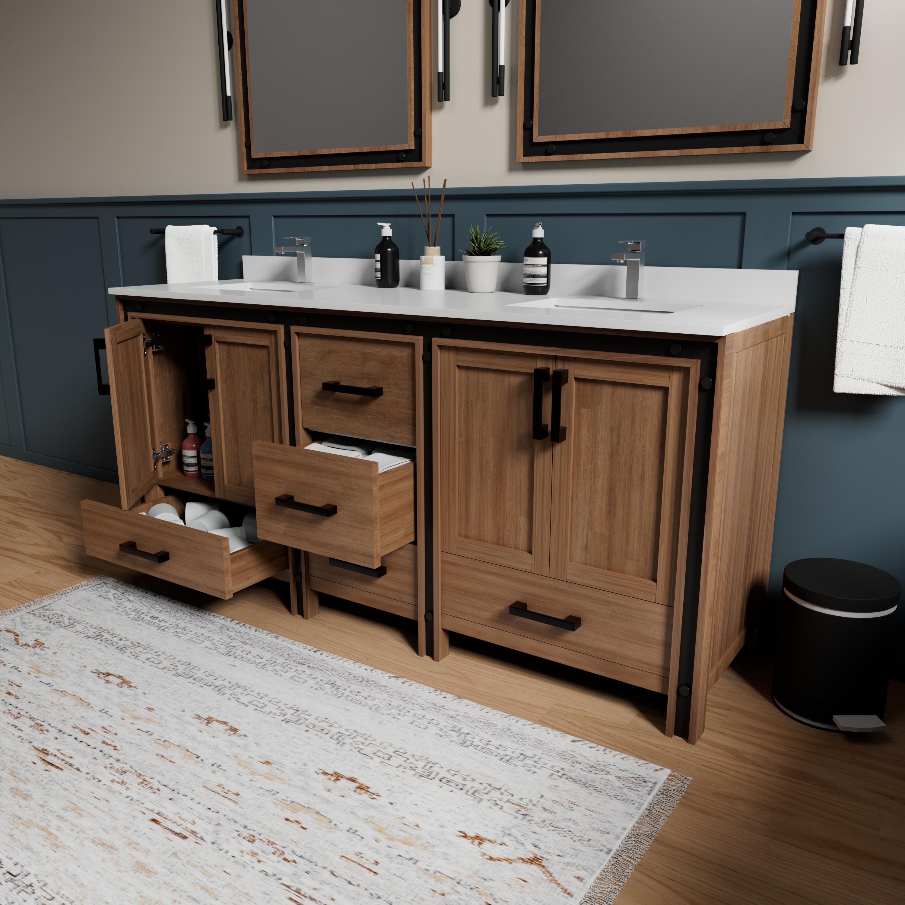 Lexora LZV352272SNJSM30 Bath-Vanity-Combo - View #4