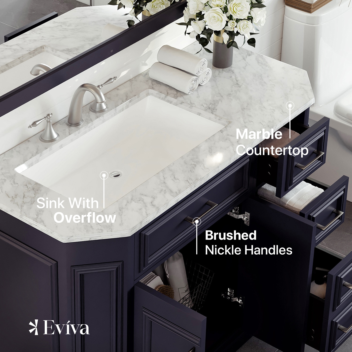 Eviva EVVN188-42DG Bath-Vanity-Combo - View #4