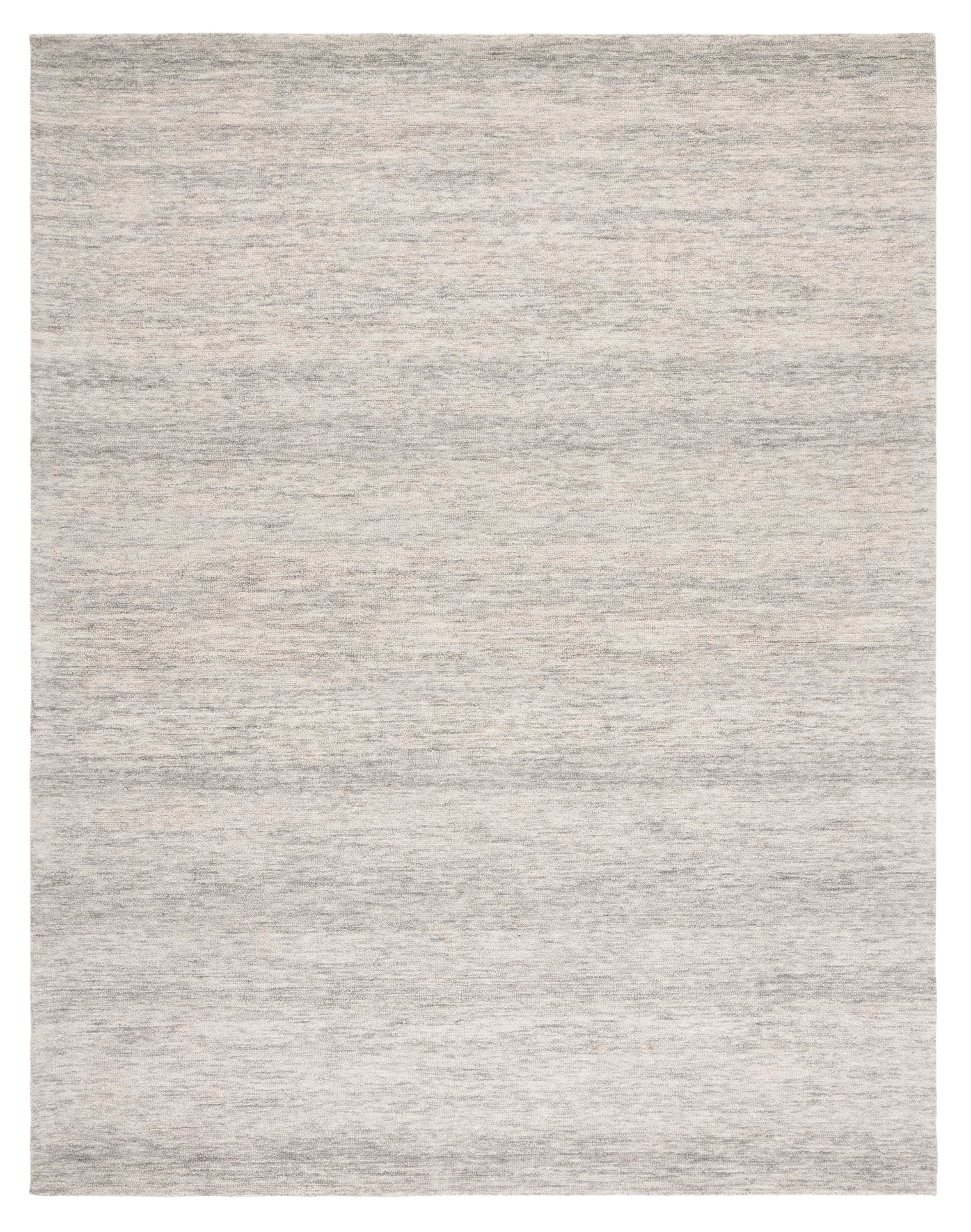 Sage and Ivory Hand-Tufted Wool 8' x 10' Area Rug