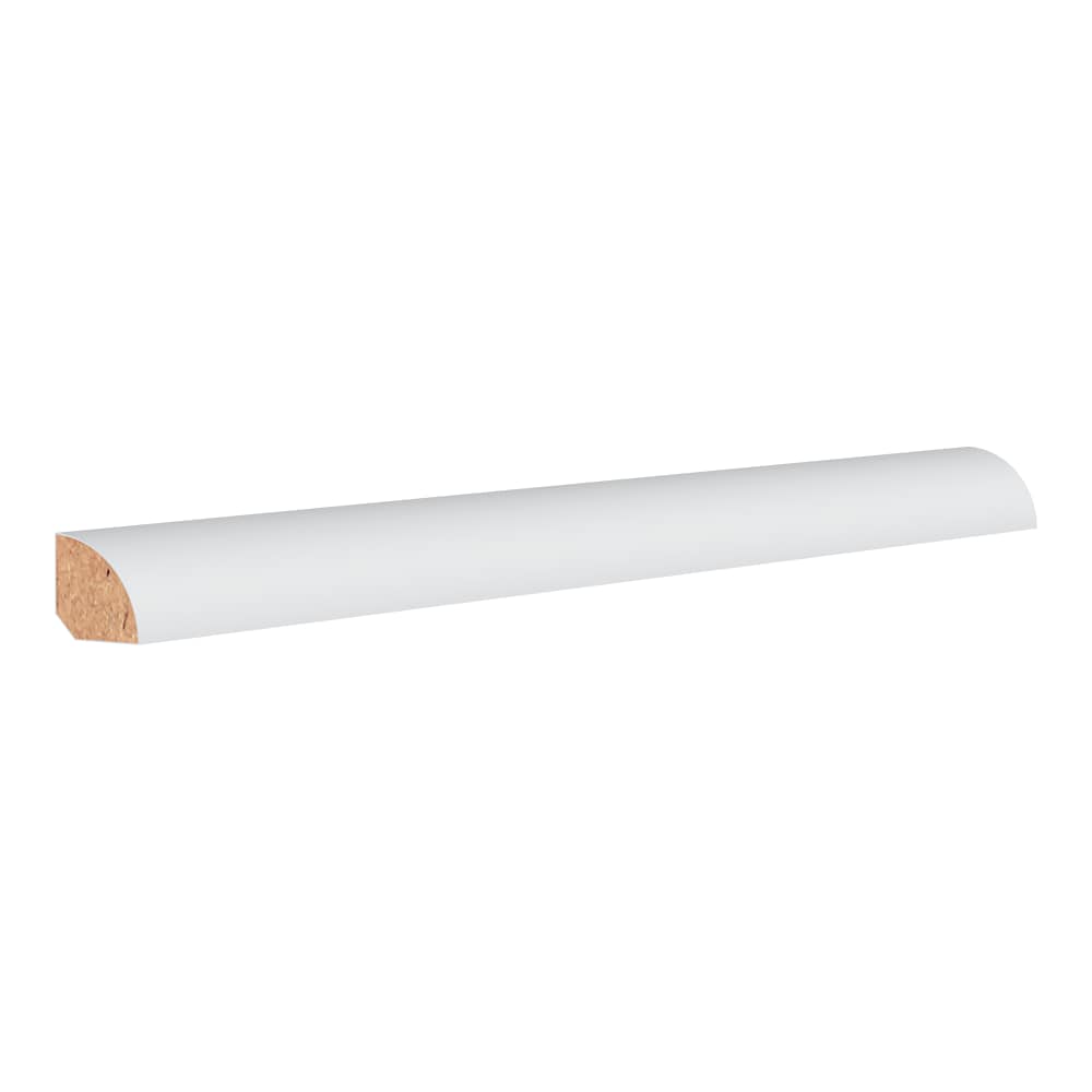 allen + roth 106-PFMDF12 11/16-in x 11/16-in x 12-ft Colonial Painted MDF 106 Quarter round Moulding