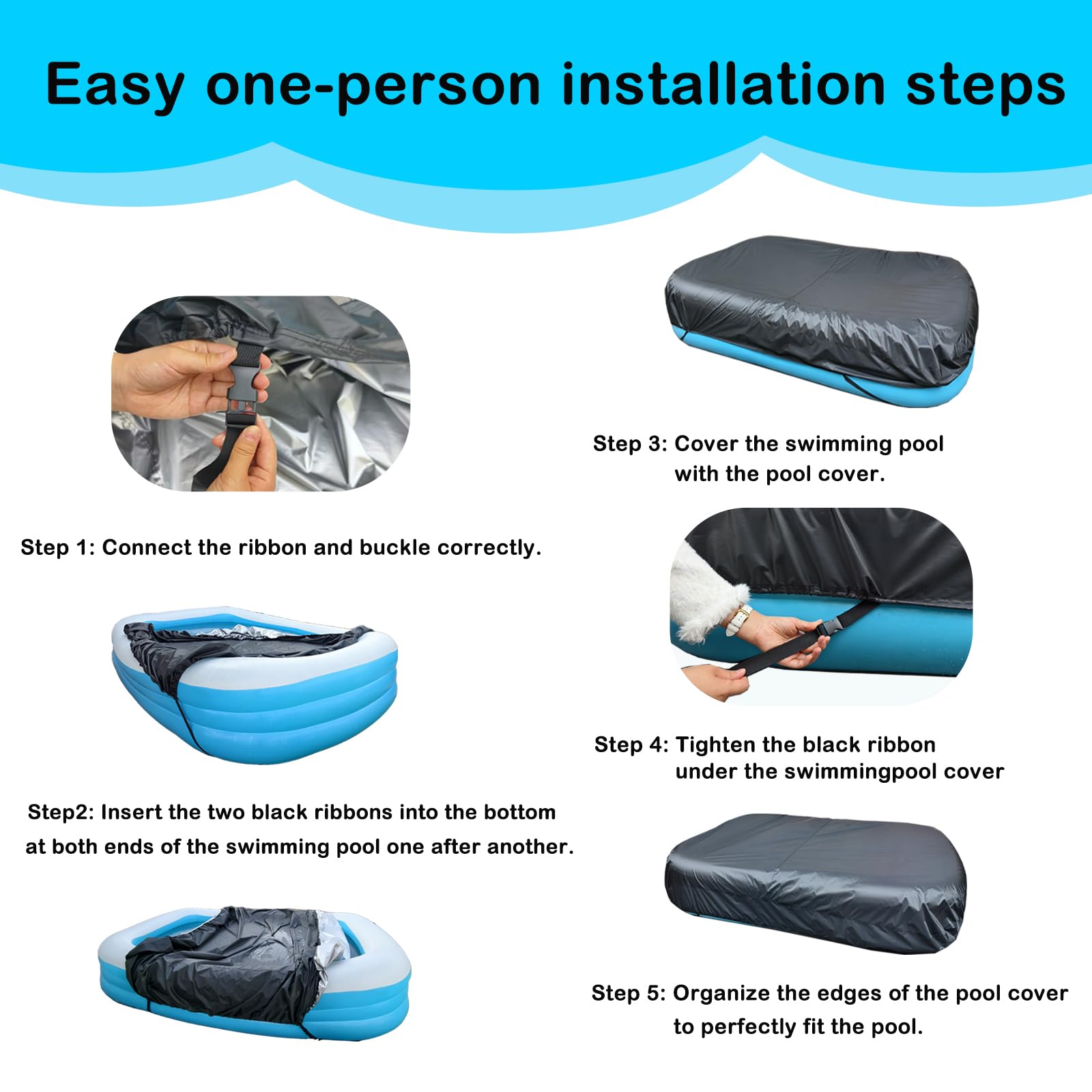 HTQXS LHS0910S491 Pool-Covers - View #6