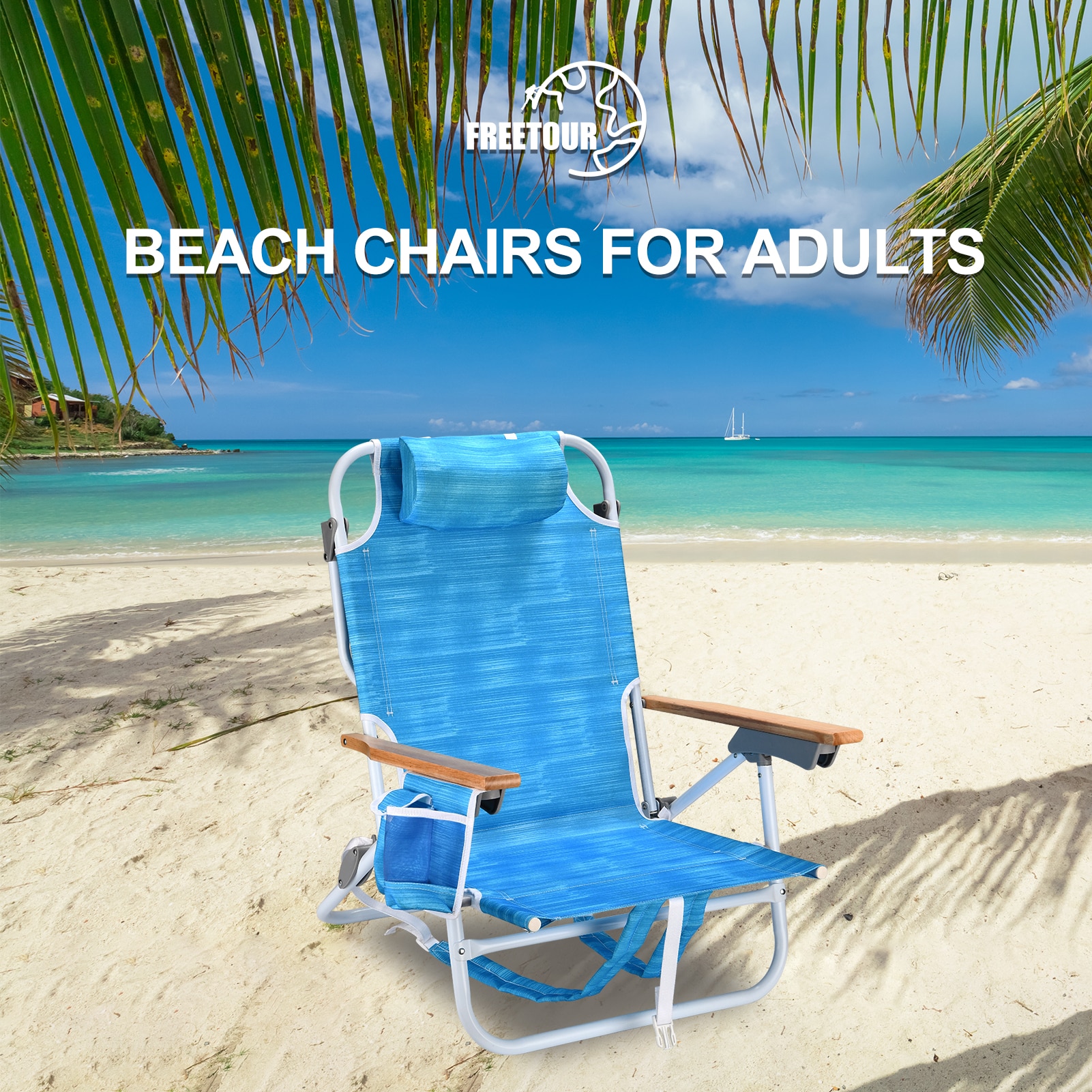 Kahomvis BEACH-QP109-226 Beach-Camping-Chairs - View #5