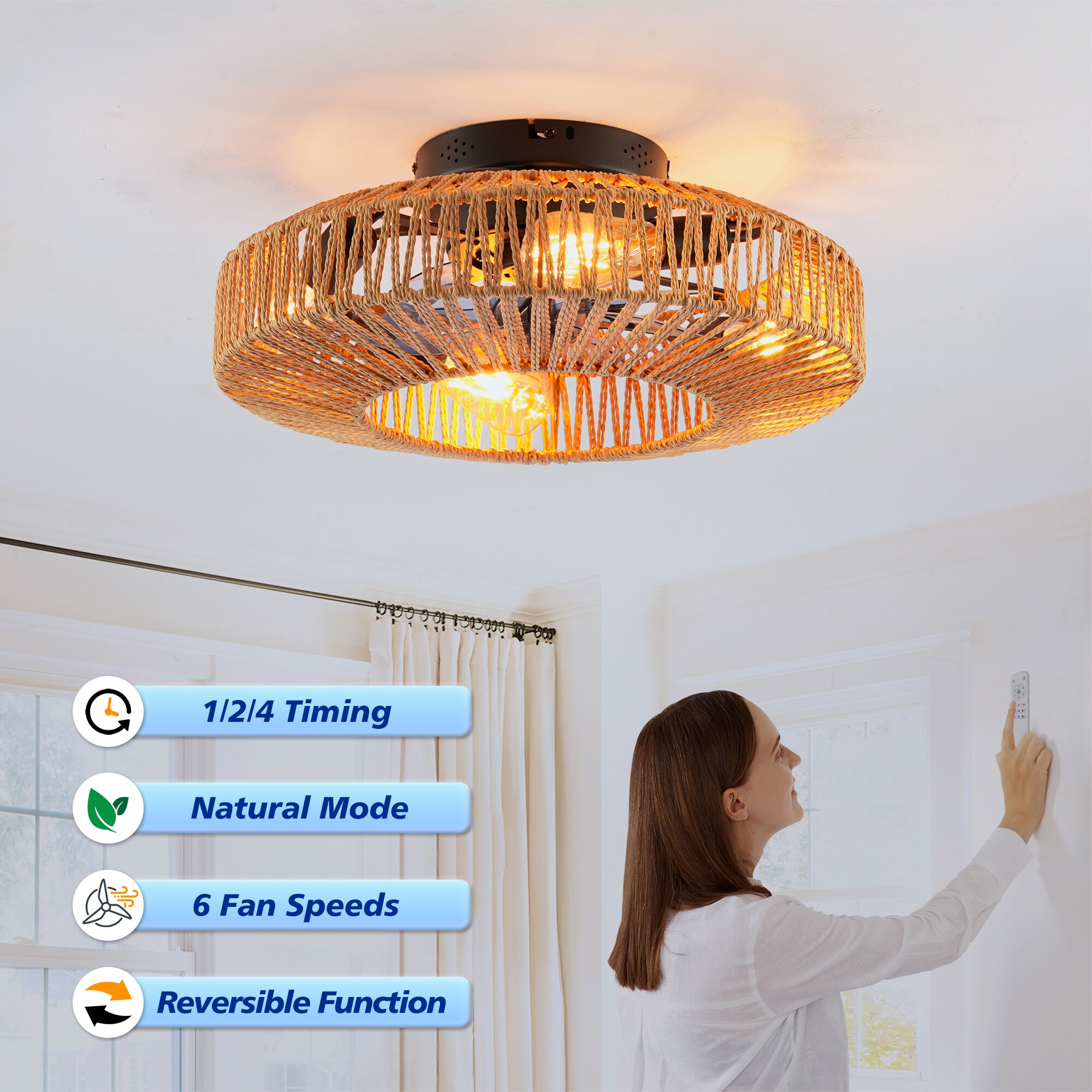 SINOFURN SYF070007BN Ceiling-Fans - View #14