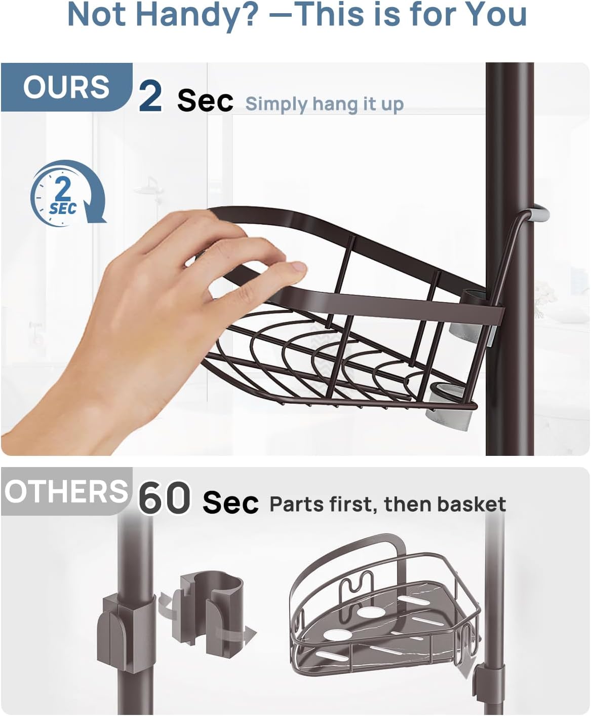 Etokfoks LETUALLFN Hanging-Shower-Caddies - View #2
