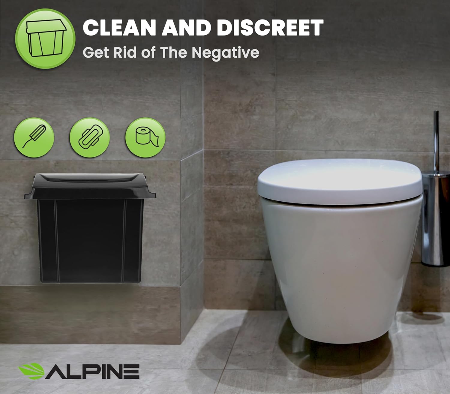 Alpine Industries ALP451-BLA-12PK Janitorial-Products - View #6
