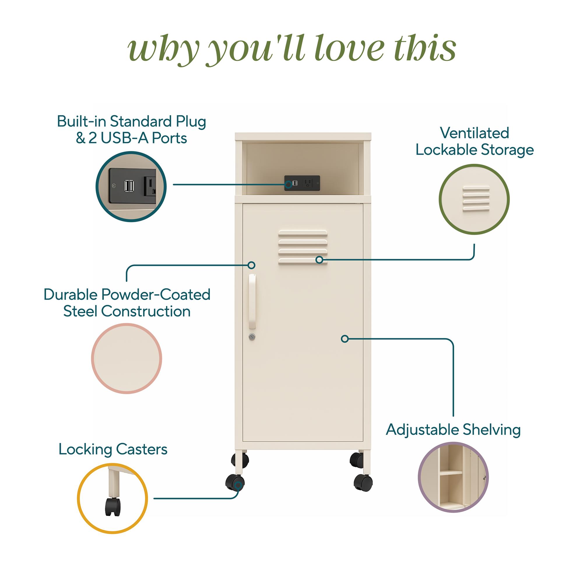 The Novogratz 2138938COM Storage-Lockers - View #5