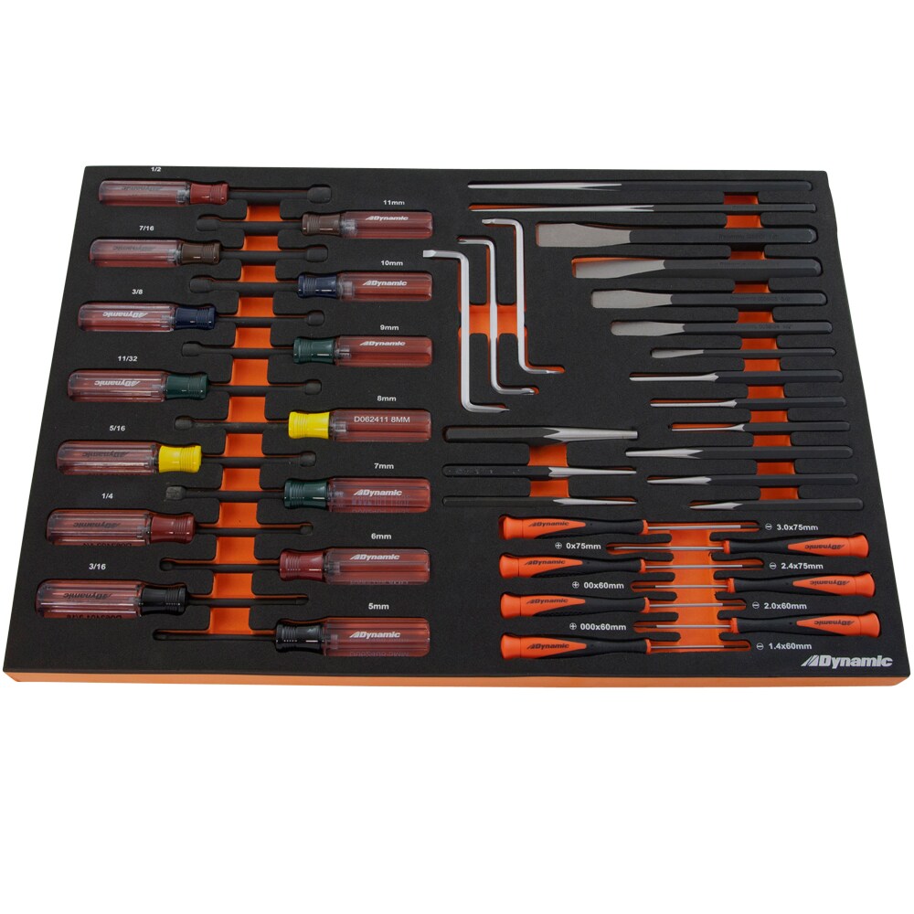 Dynamic Dynamic Tools 41 Piece Screwdriver Nut Driver Punch and Chisel ...