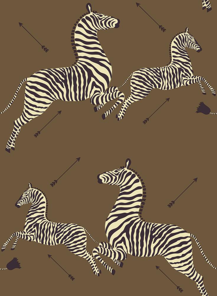 Scalamandre 30.75-sq ft Yellow Vinyl Animals Self-adhesive Peel and ...