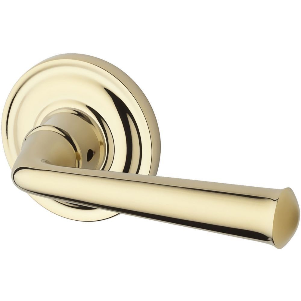 Baldwin PVFEDTRR003 Reserve Reserve Lifetime Brass Interior Bed/Bath Privacy Door Handle