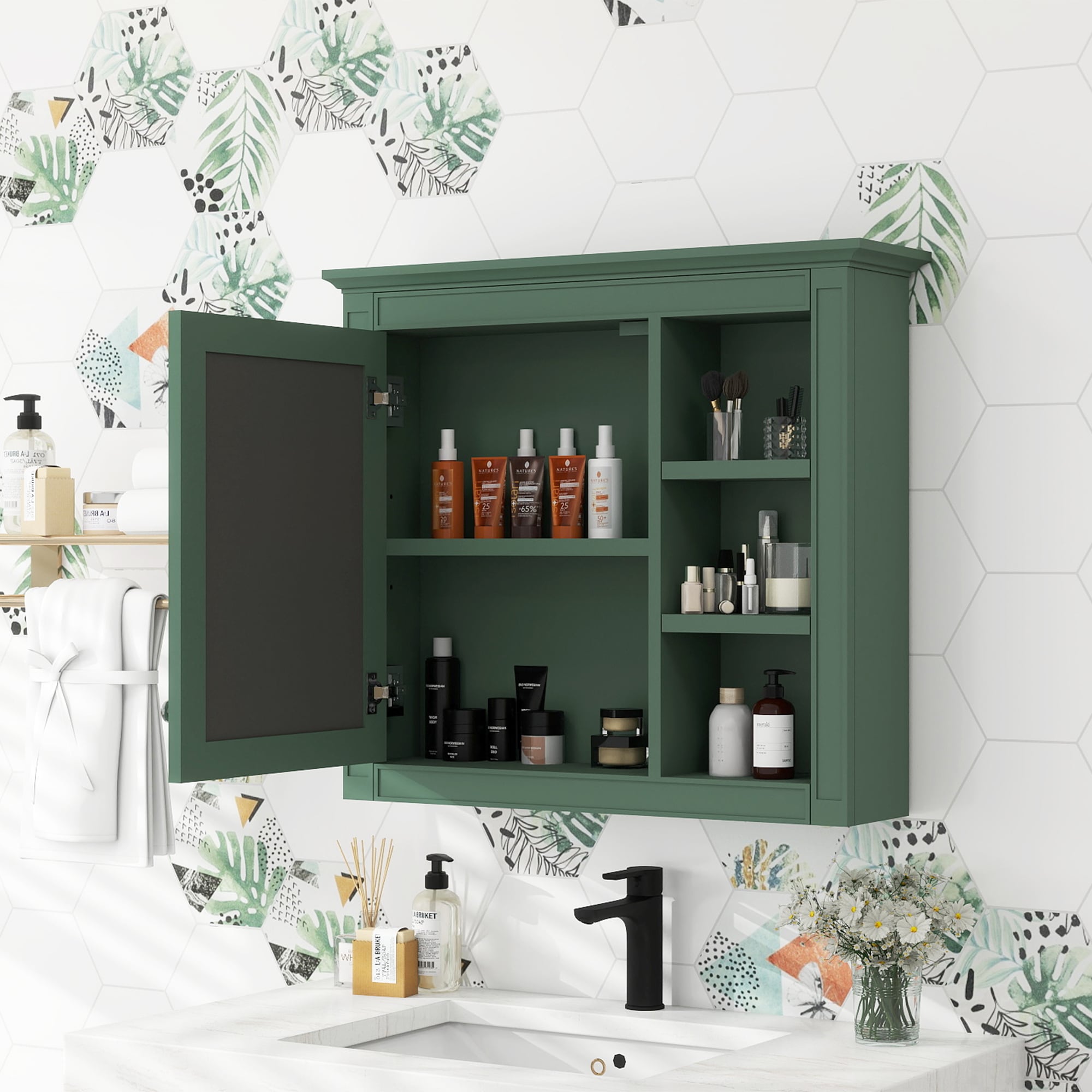 DELUXE LIVING DLWF318452AAF Bathroom-Wall-Cabinets - View #6