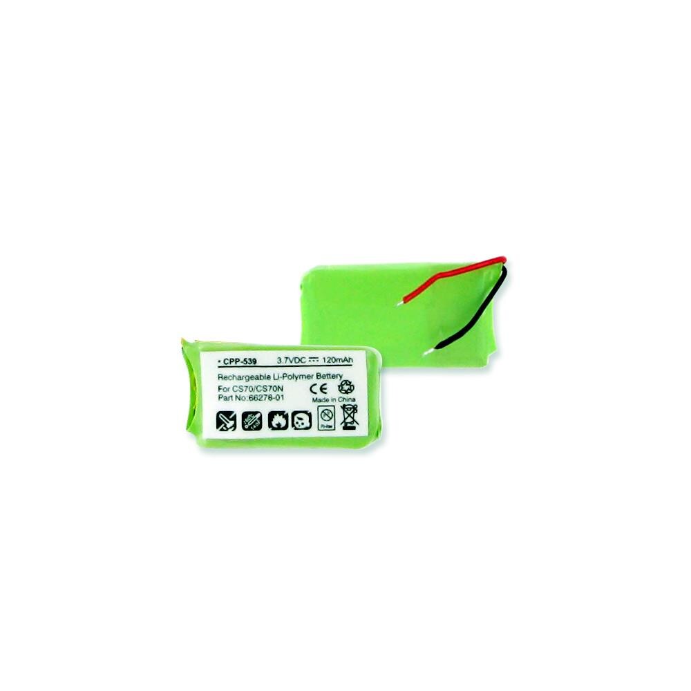 Empire EPRSN894  CPP-539 3.7V Plantronics CS70 Li-Poly 120 mAh Battery- 0.44 watt