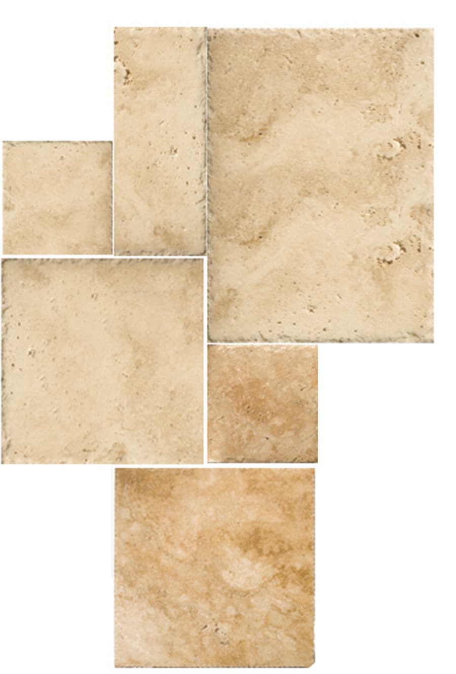 Emser T06TRAVUSBANDUBC Savera 32-in x 32-in Honed Natural Stone Travertine Tile (8-sq. ft/ Carton)