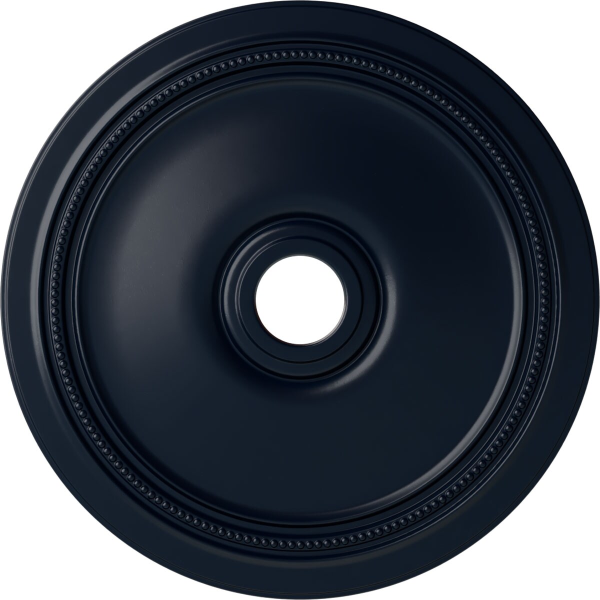 Ekena Millwork CM24DIMDF Diane 24-in W x 24-in L Painted Midnight Dream Polyurethane Whole Ceiling Medallion