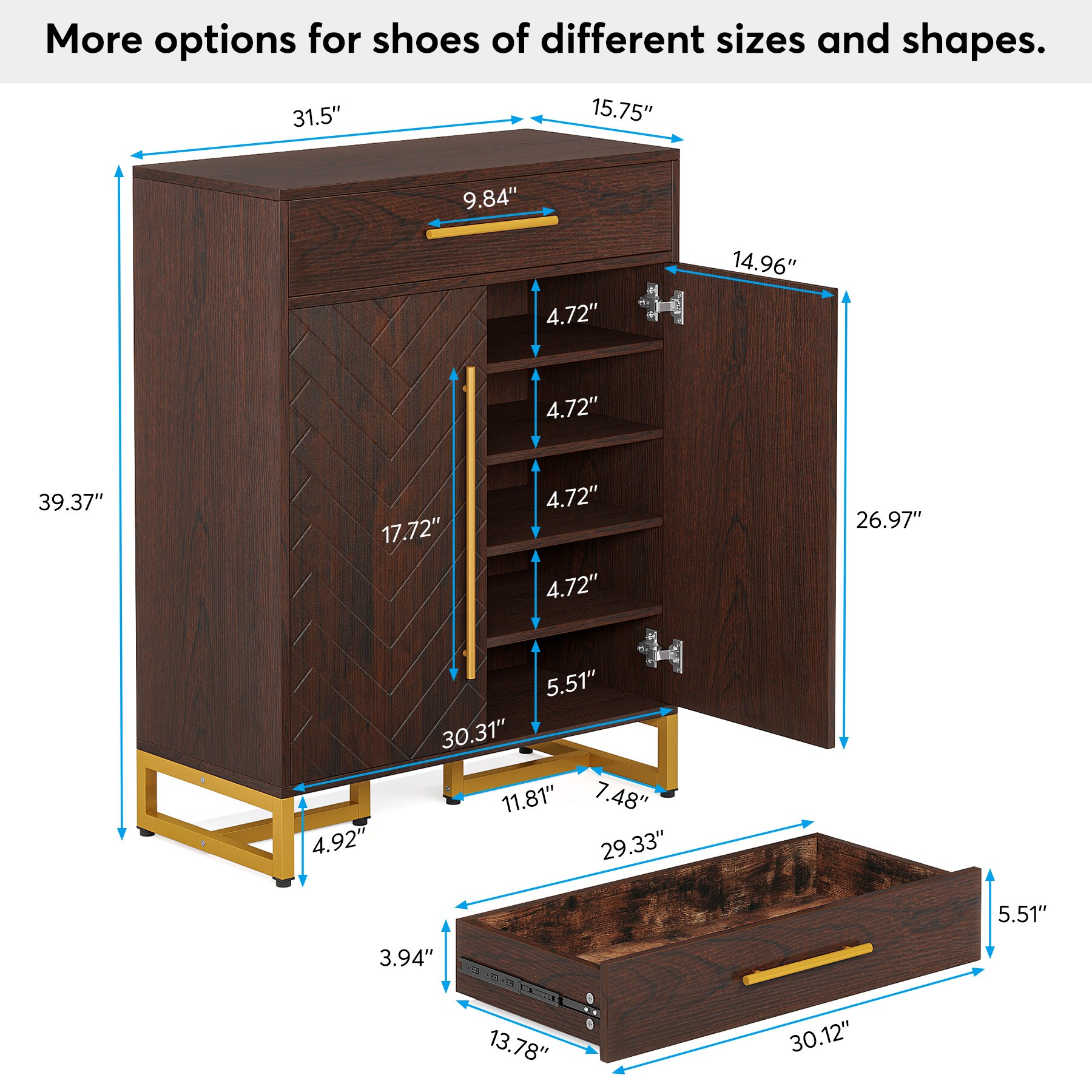 Tribesigns HOGA-YS0051 Shoe-Racks - View #7