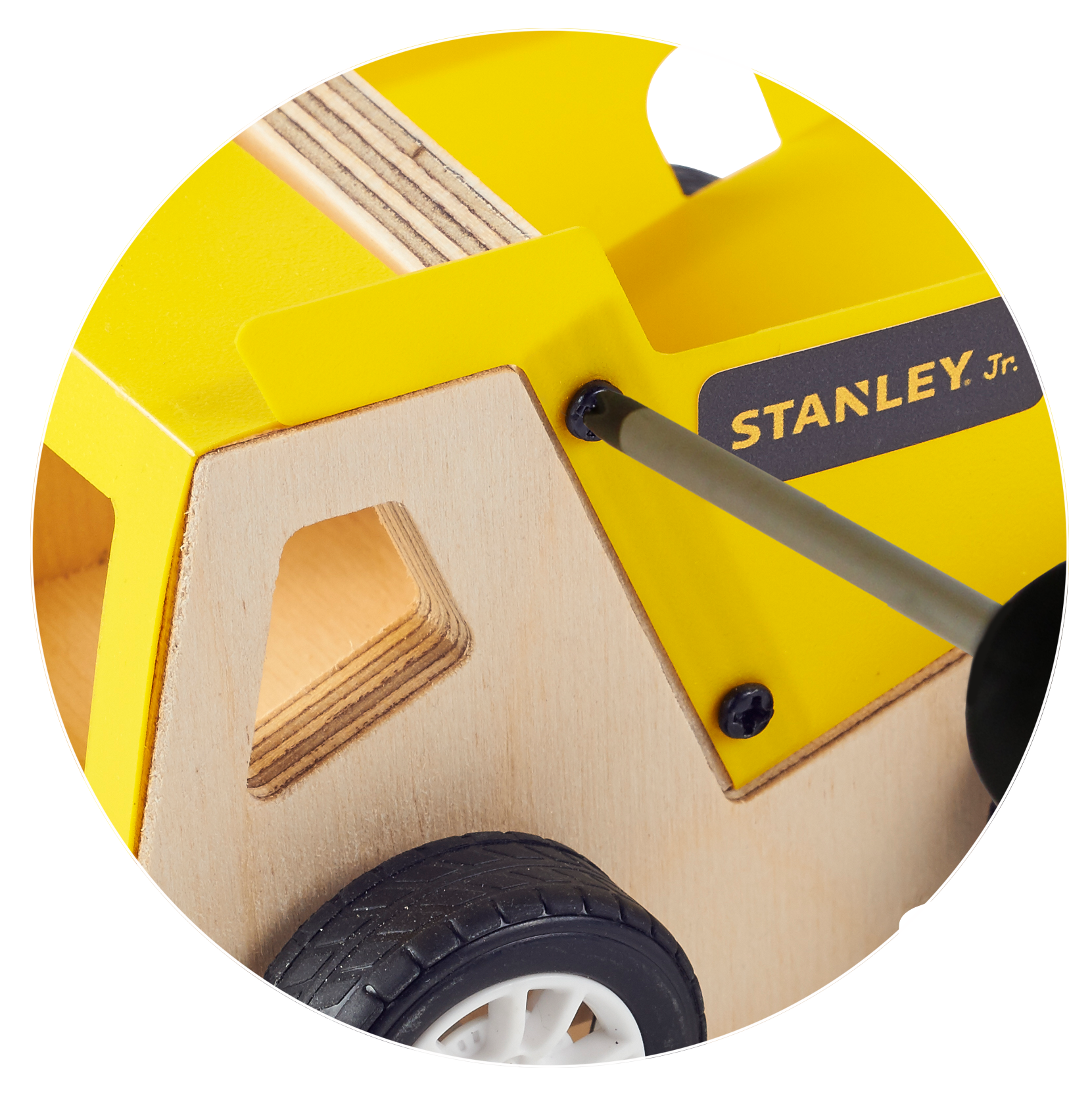 Stanley Jr. OLOK033-SY Kids-Woodworking-Project-Kits - View #3
