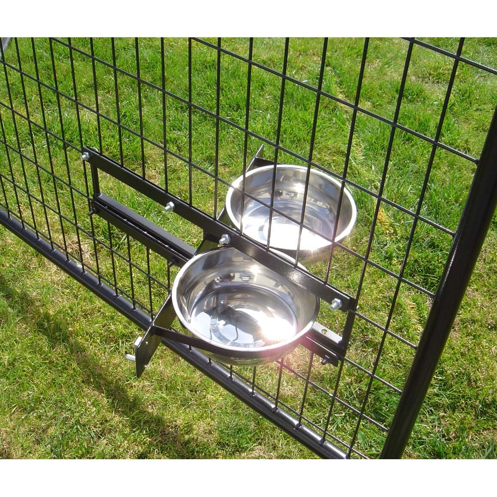 Lucky Dog Dog Bowl System in the Pet Kennel Crate Accessories department at Lowes