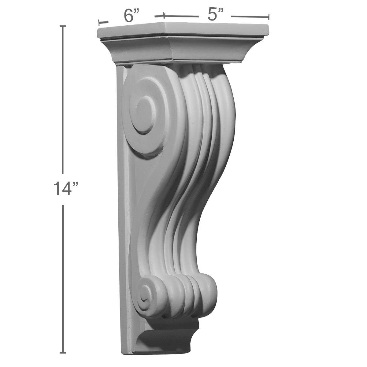 Ekena Millwork COR05X06X14SA corbels - View #2