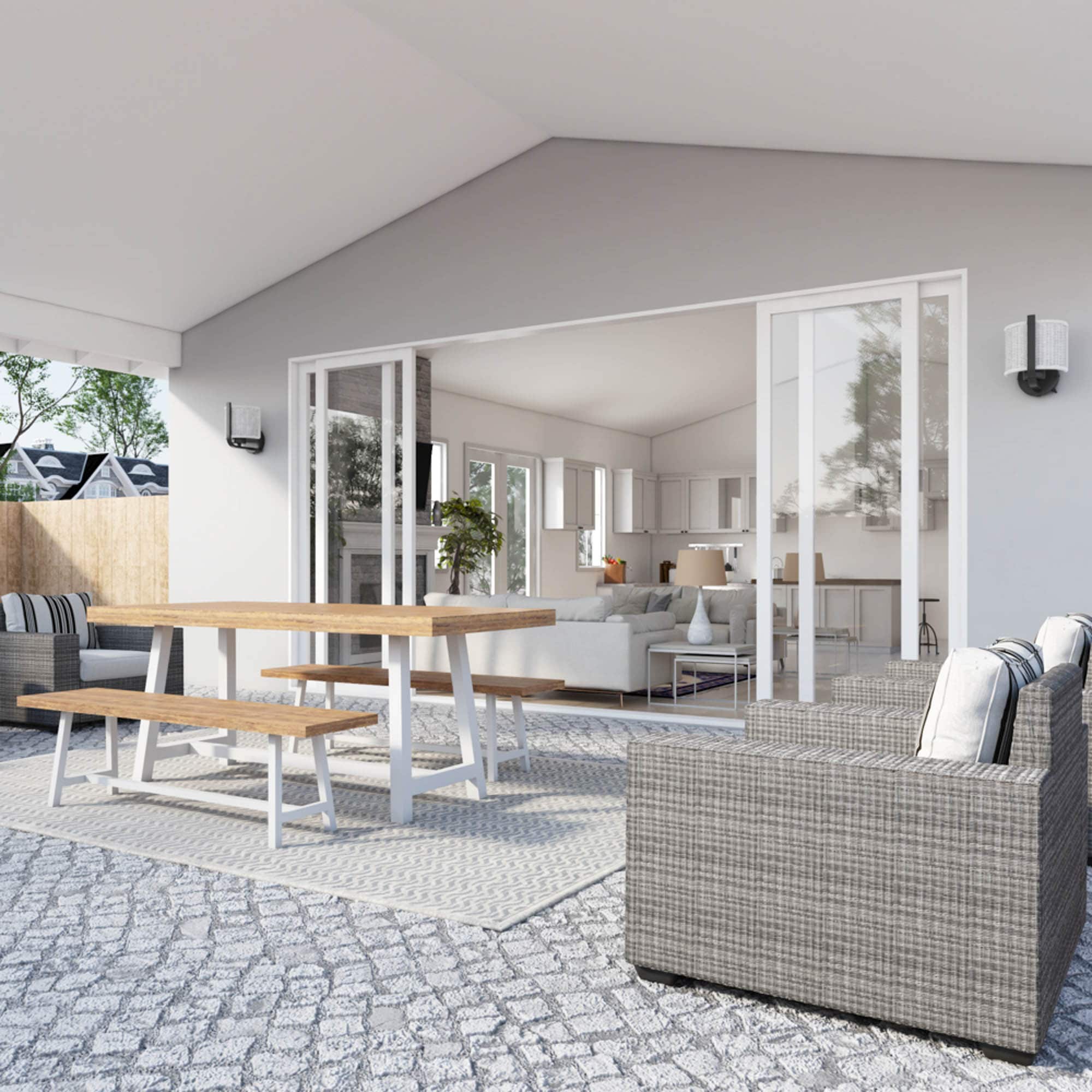 allen + roth 43043 Outdoor-Wall-Lighting - View #6