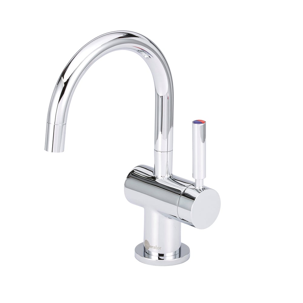 American Standard Polished Chrome Instant Hot Water Dispenser with Hi-Arc Spout Stainless Steel | 41-ASH-210-F570-CH