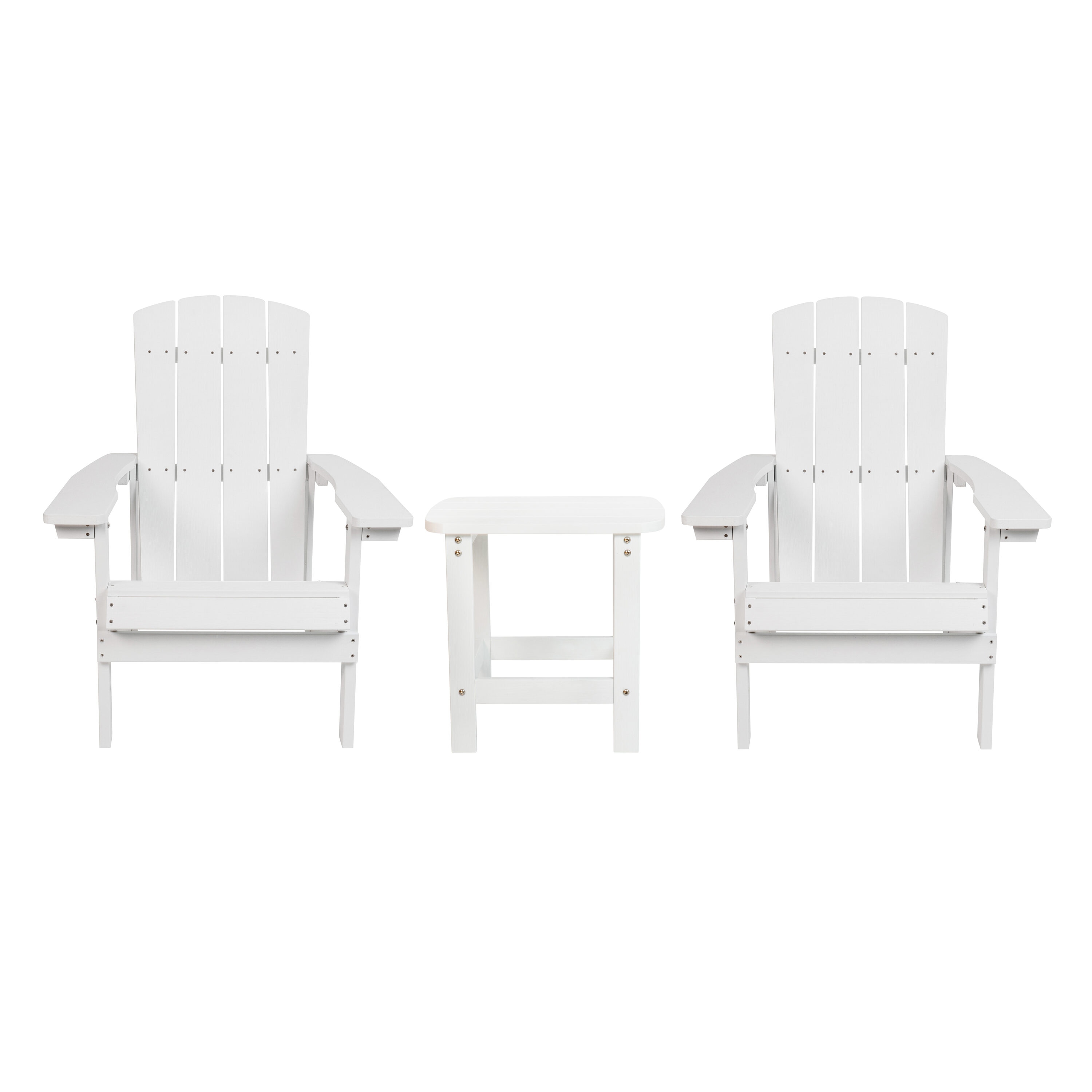 Flash Furniture 840196323053 Charlestown 3 -Piece Patio Conversation Set