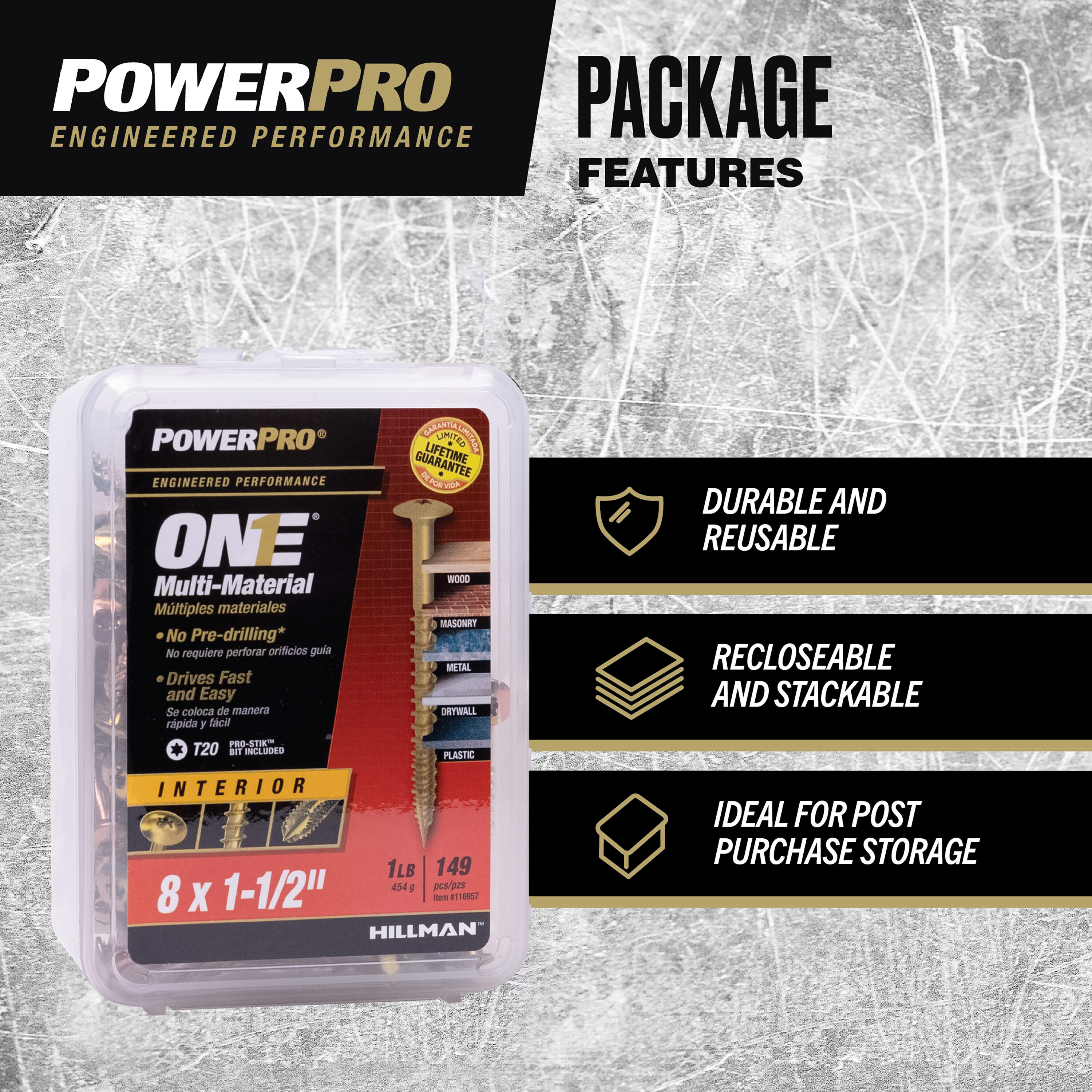 Power Pro 116957 Wood-Screws - View #5