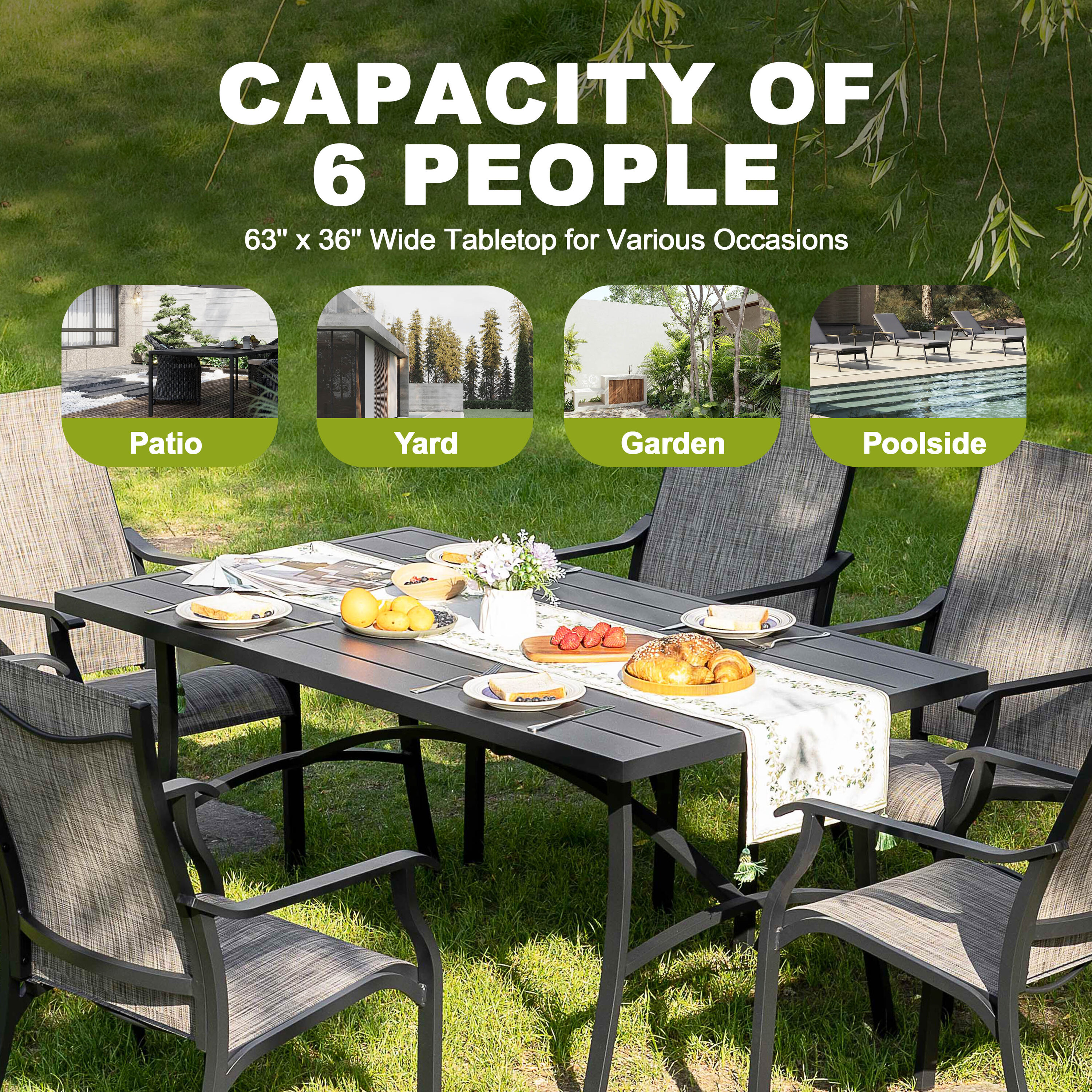Nuu Garden SSD101-01 Patio-Dining-Sets - View #3