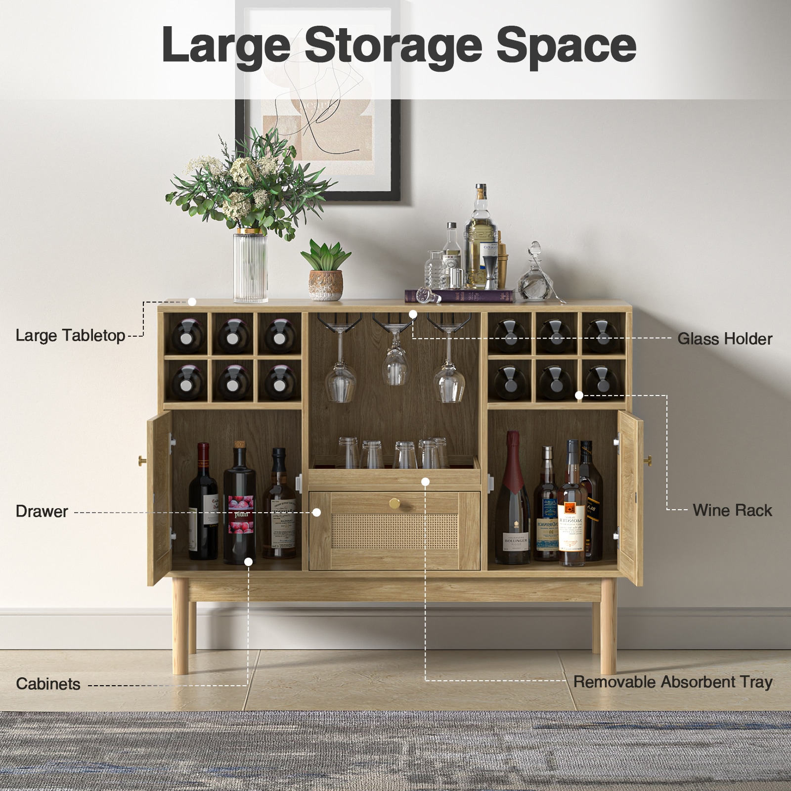 Delarpo H0106 Wine-Racks - View #5