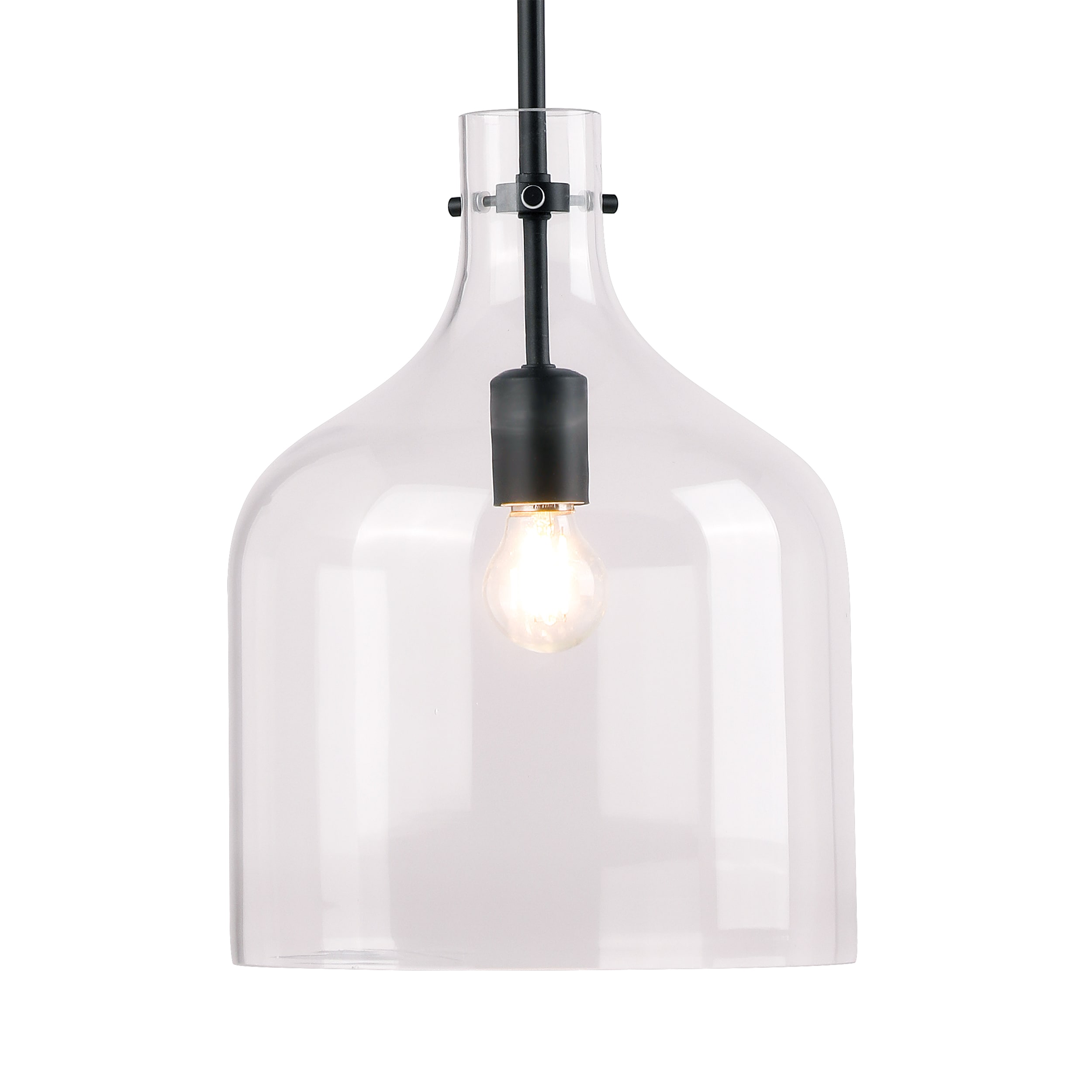 allen + roth LKU8901AX-01 BK Pendant-Lights - View #10