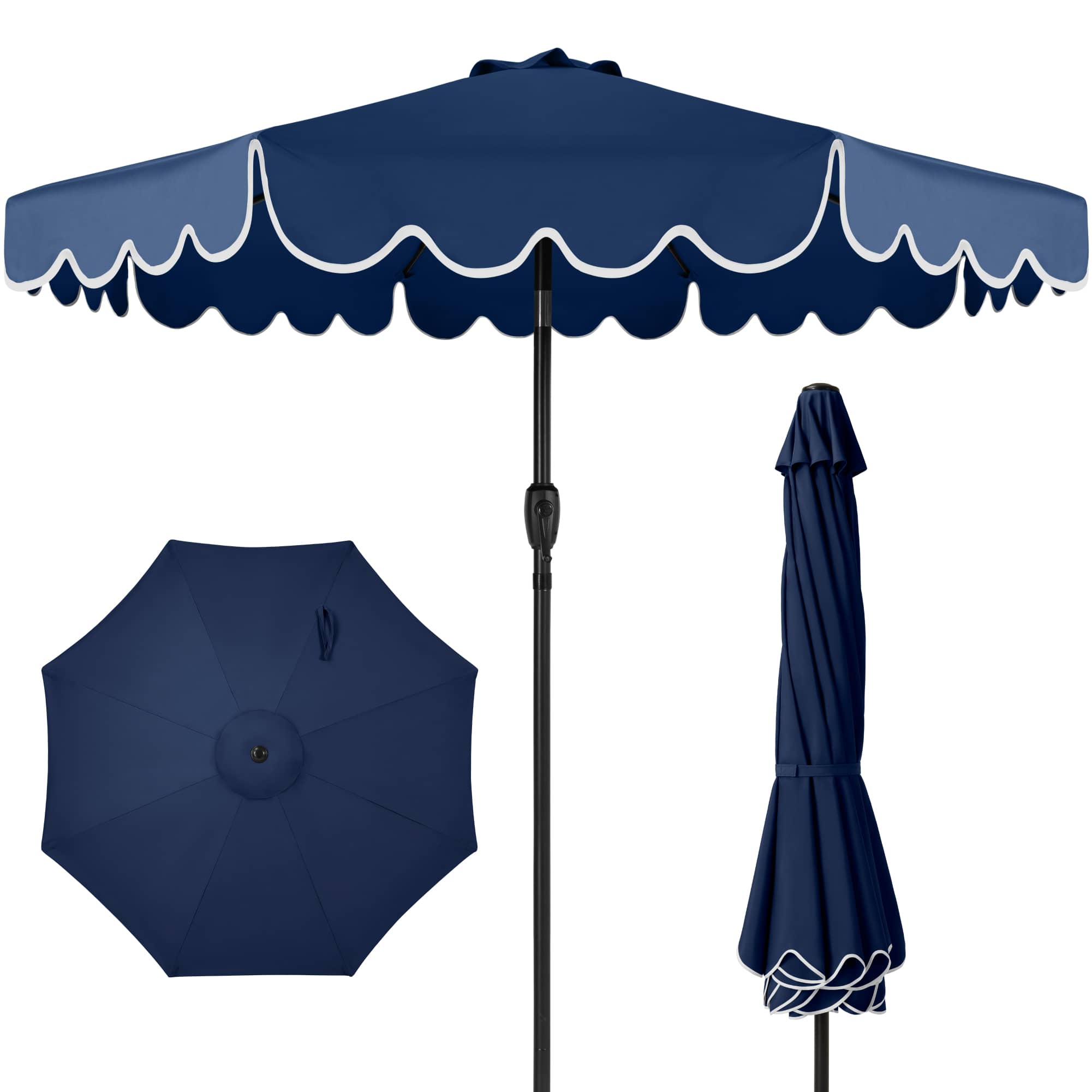 best crank and tilt patio umbrella 3-Tier w/ Adjustment, providing maximum protection and longevity Best Choice Products 10 ft.