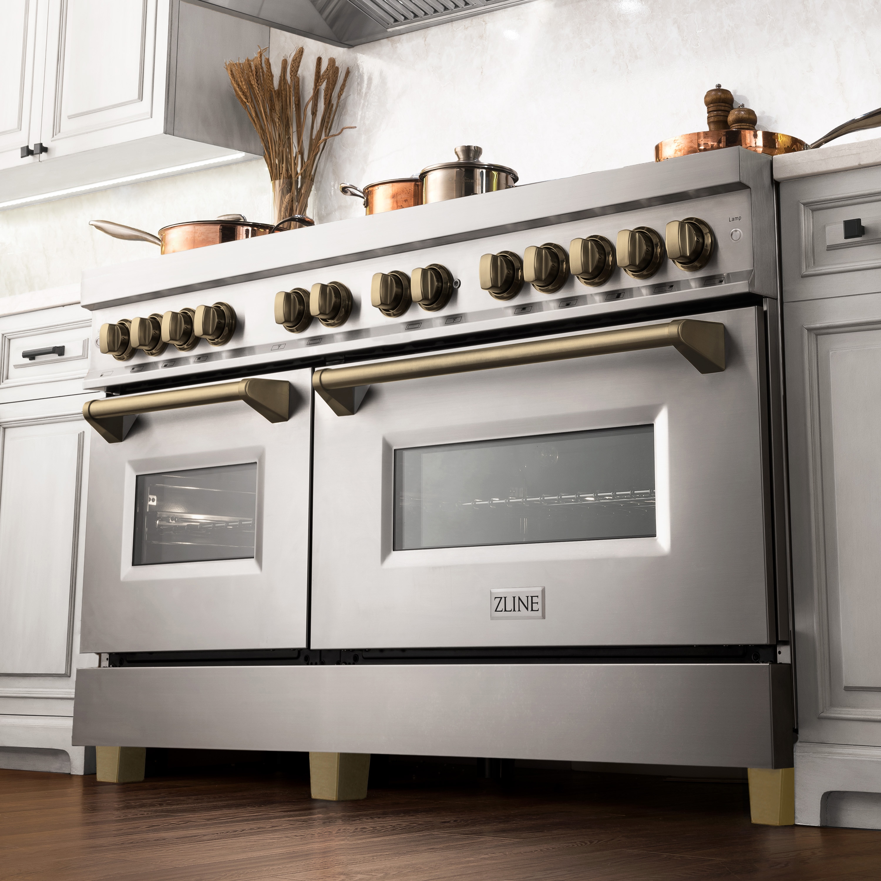 ZLINE KITCHEN & BATH RAZ-60-CB Double-Dual-Fuel-Ranges - View #8