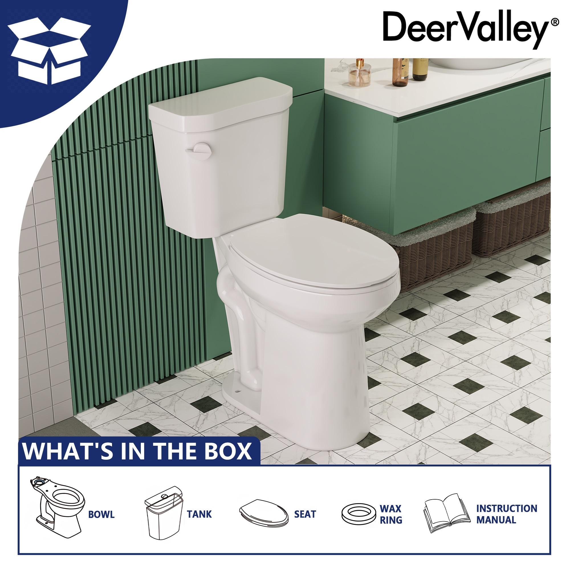 DeerValley DV-2F0143 toilets - View #13