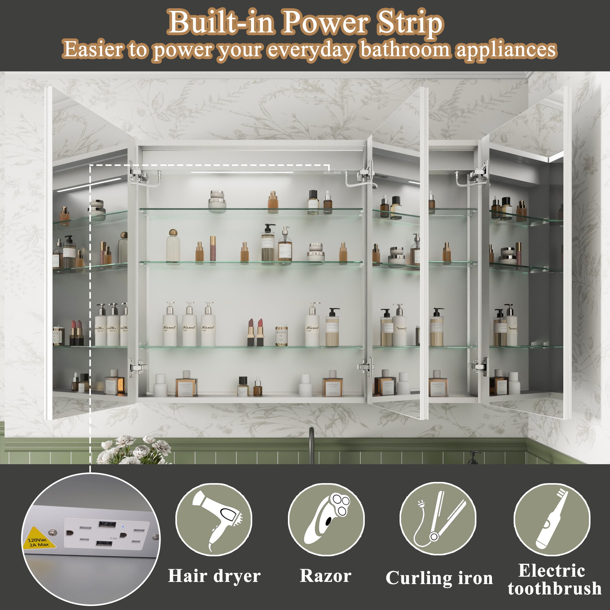 ExBrite EBMC4836V6TX Bathroom-Medicine-Cabinets - View #10