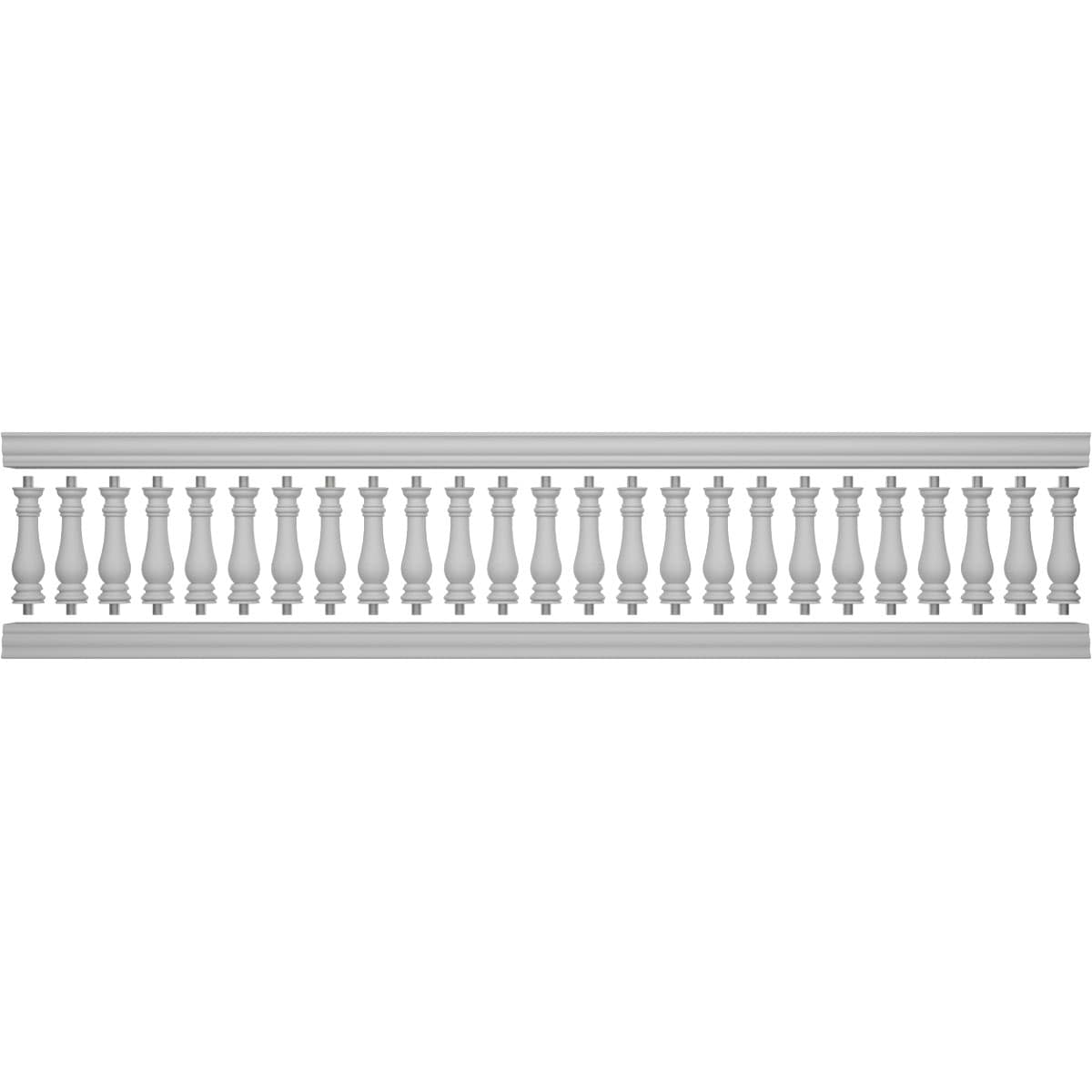 Ekena Millwork BALK32X168BRN railings - View #5