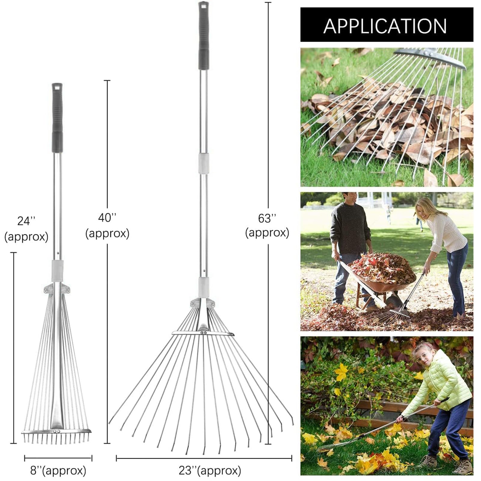 ITOPFOX LIT0705I037 Garden-Rakes - View #5