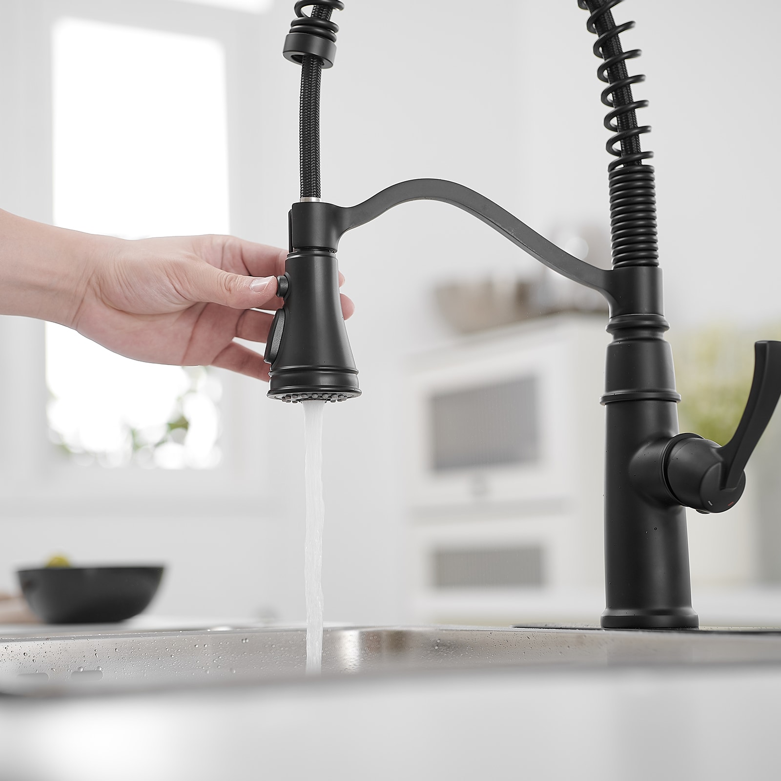BWE C-4031-BLACK Kitchen-Faucets - View #3