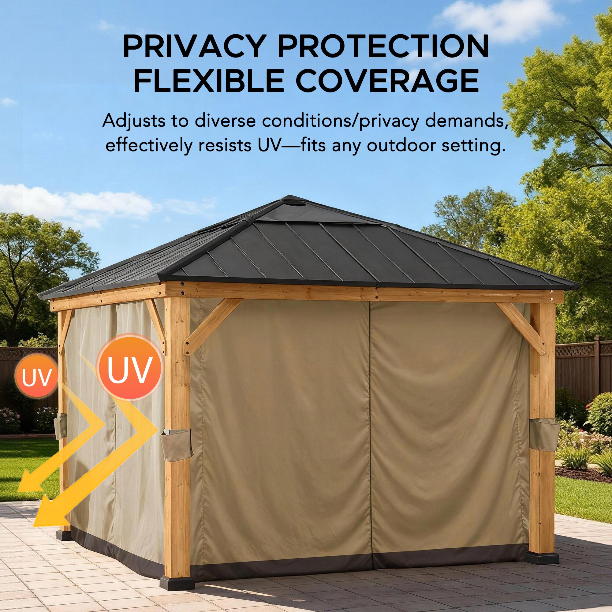 Sunjoy A111305460 Gazebo-Parts-Accessories - View #5