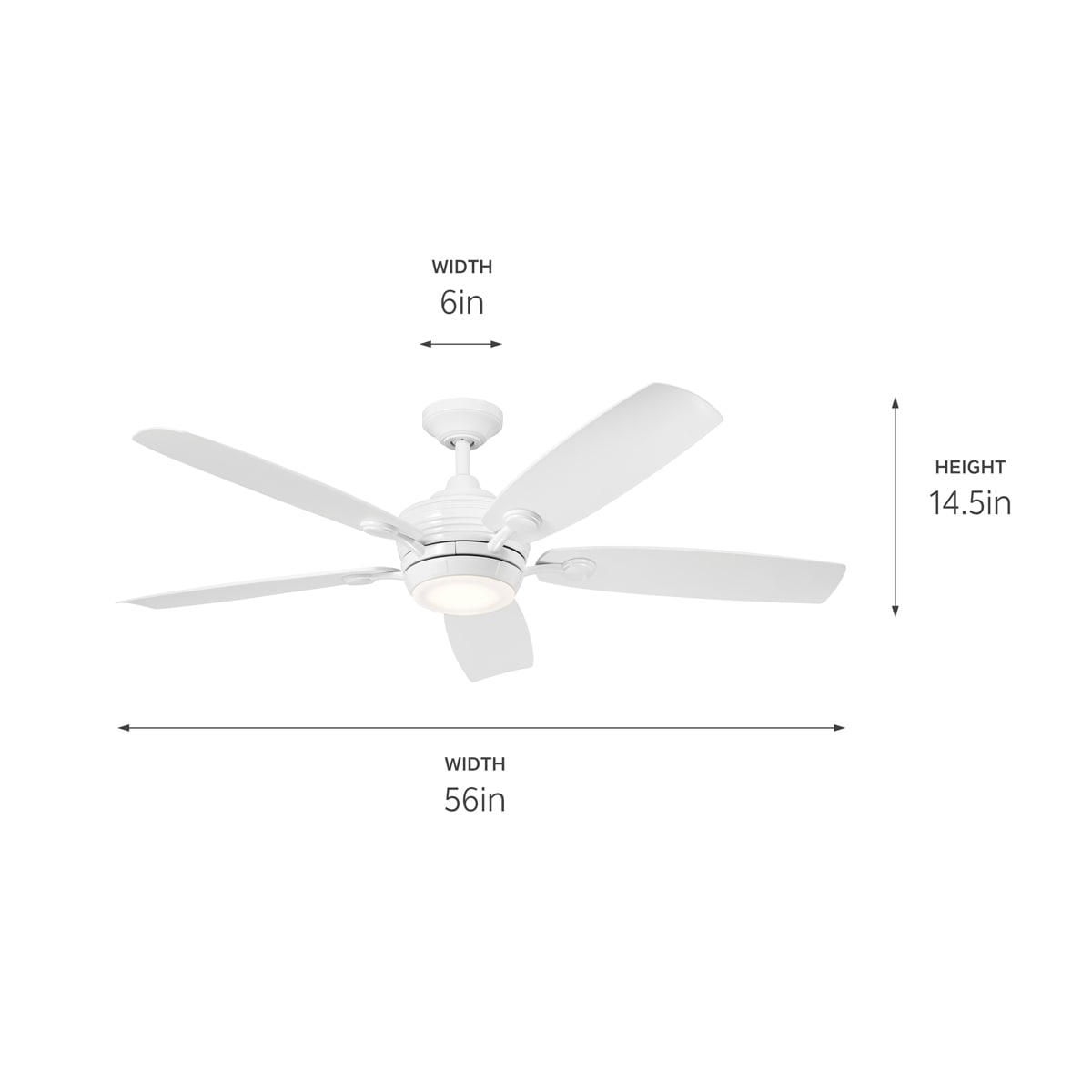 Kichler 310130WH Ceiling-Fans - View #9