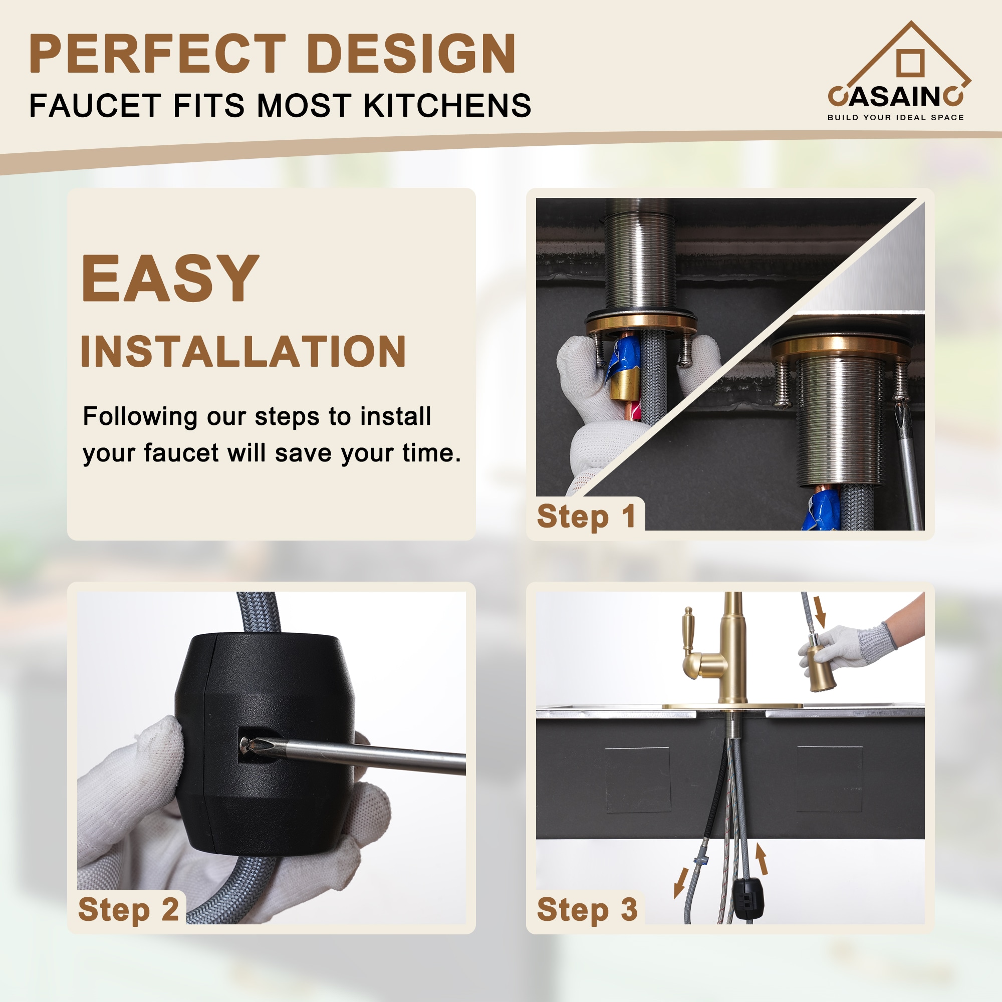 CASAINC ODB-LB-7105S Kitchen-Faucets - View #7