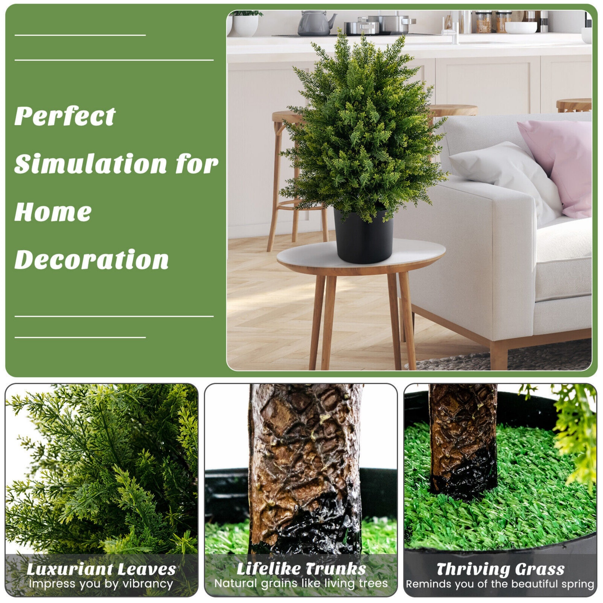 Poinic CWZH10130-2 Artificial-Plants-Trees - View #5