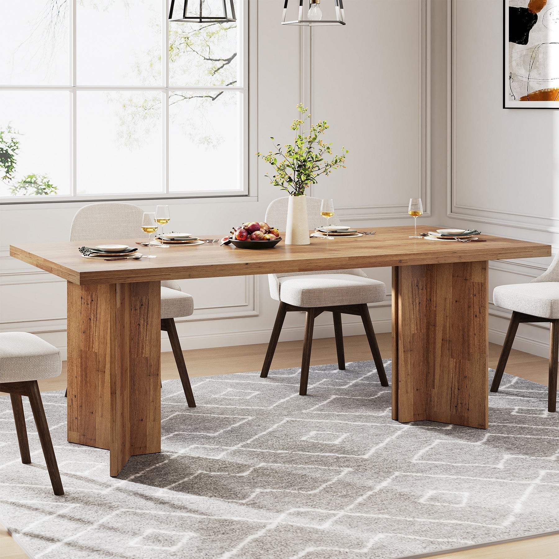 Tribesigns HOGA-JW0676X-YN Dining-Tables - View #2