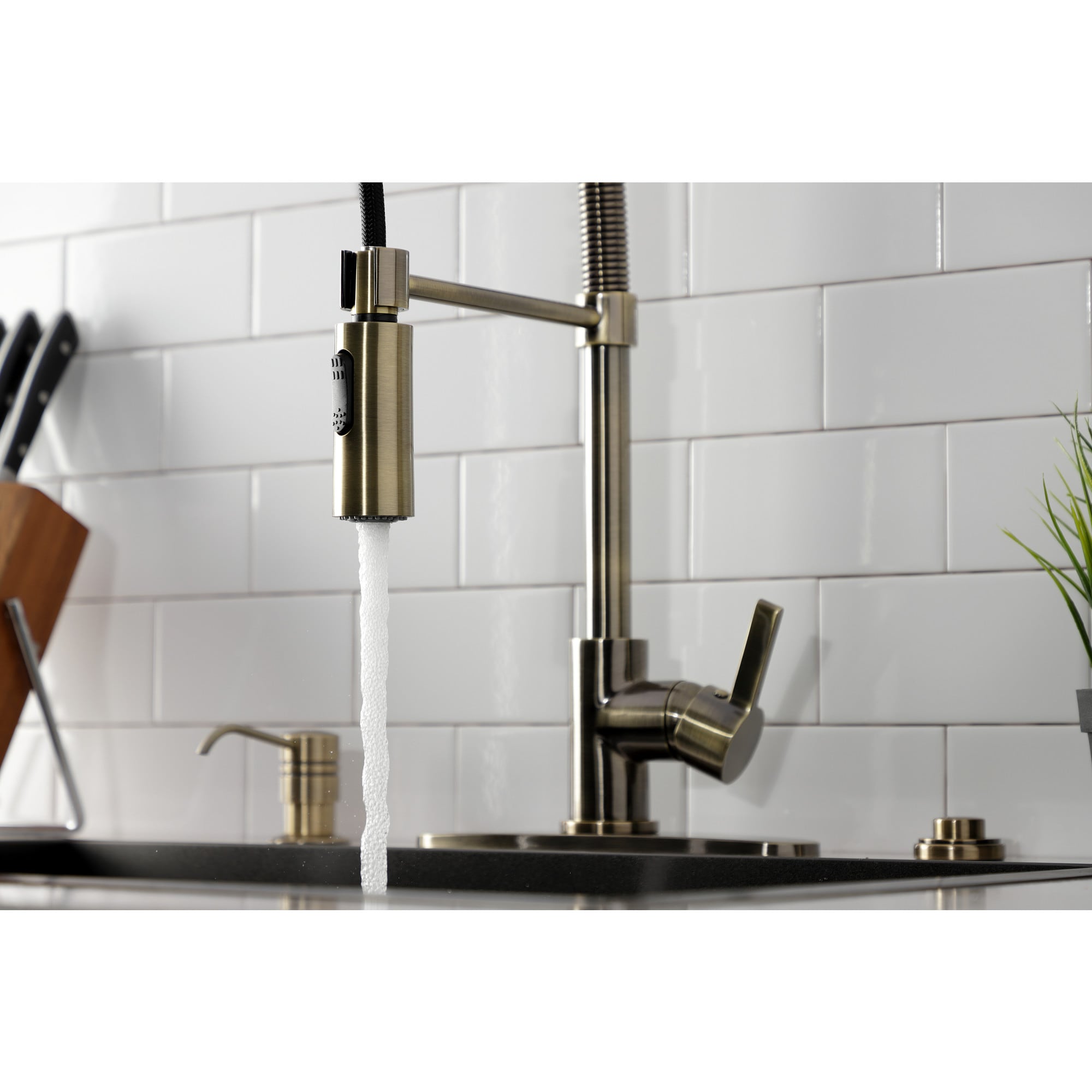 Kingston Brass WLLS877CTLAB Kitchen-Faucets - View #10