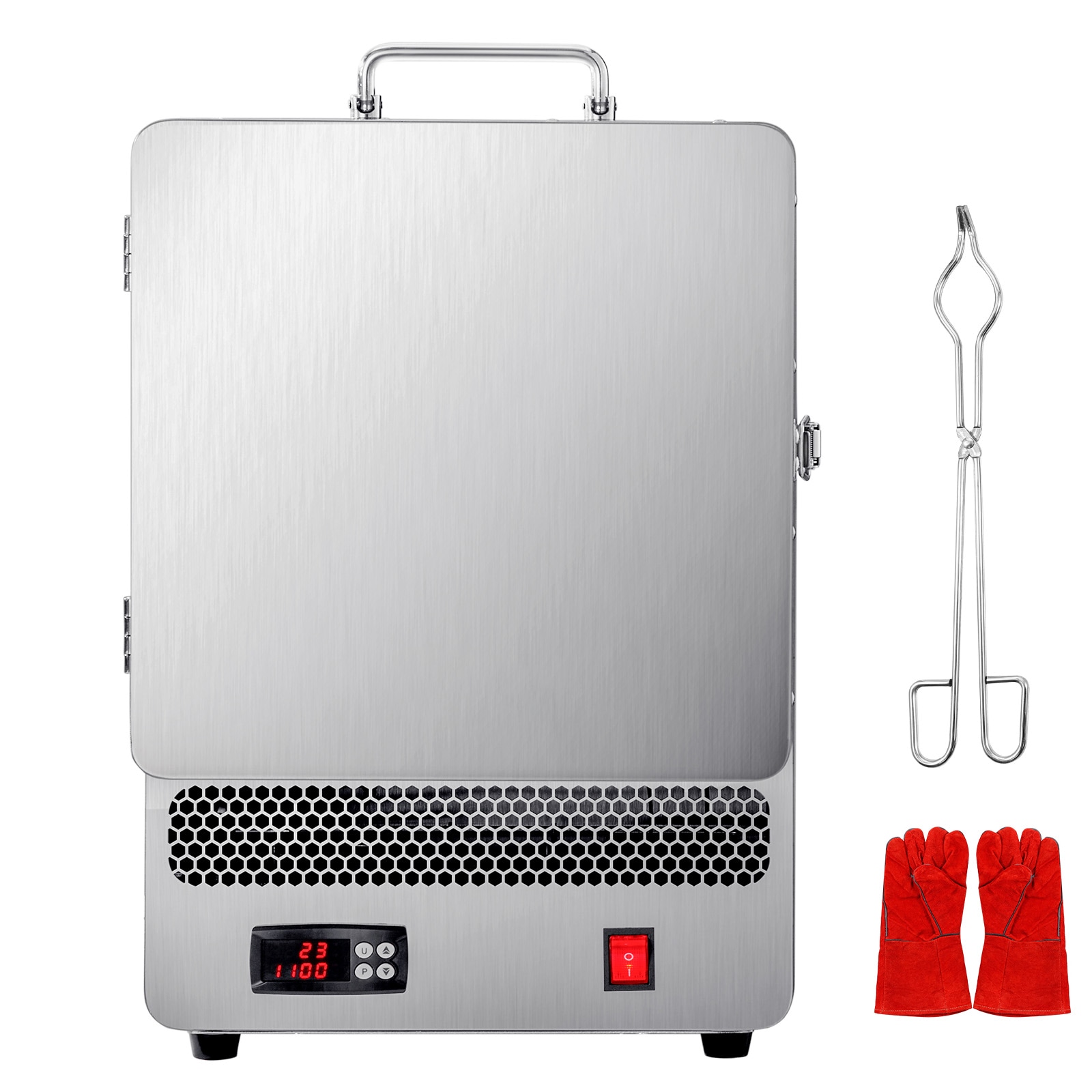 SVOPES SVOPESDRJLCGT16994V1 20001 -BTU Black and red Steel Natural gas Outdoor Fireplace