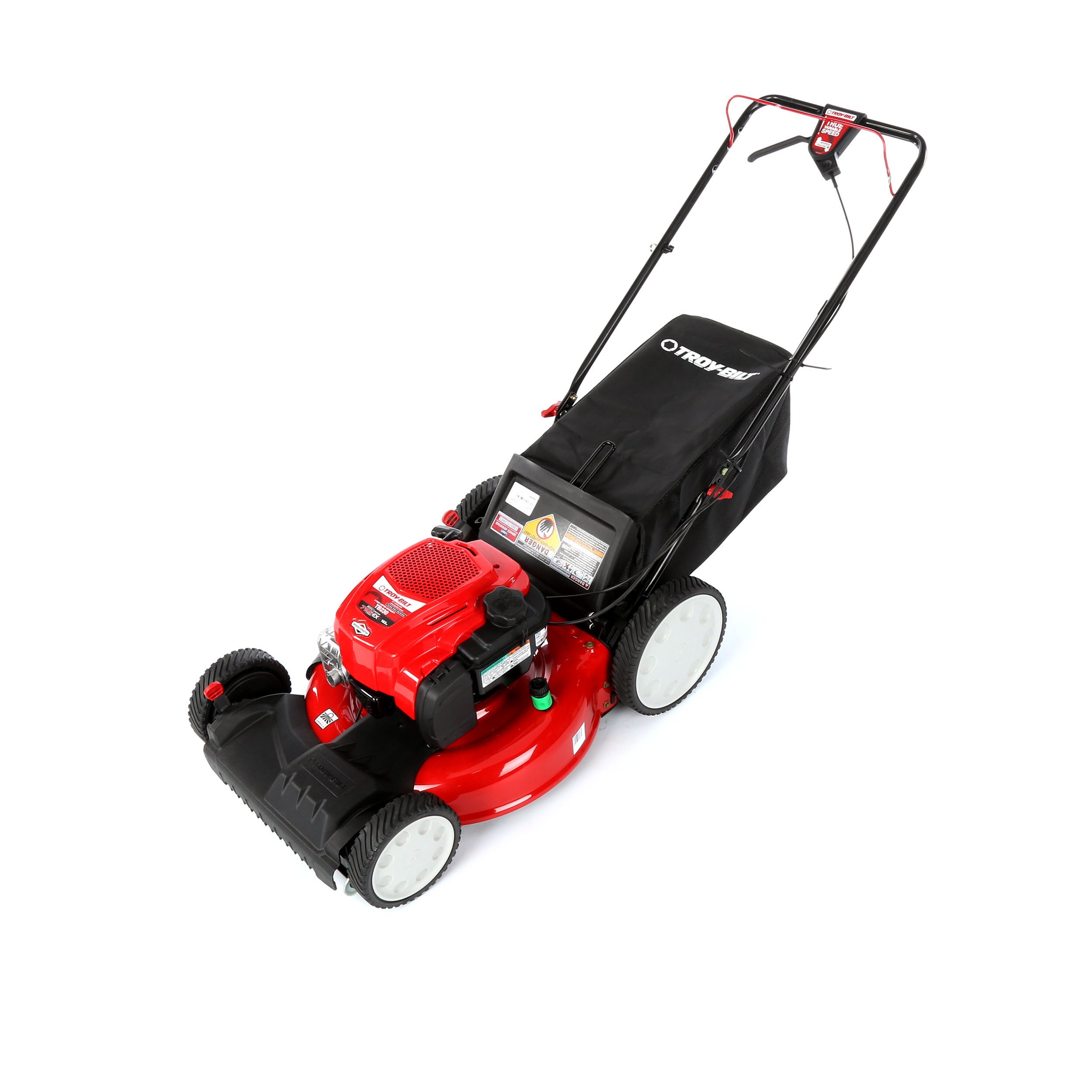 TroyBilt TB230 163cc 21in Selfpropelled Gas Lawn Mower With Briggs