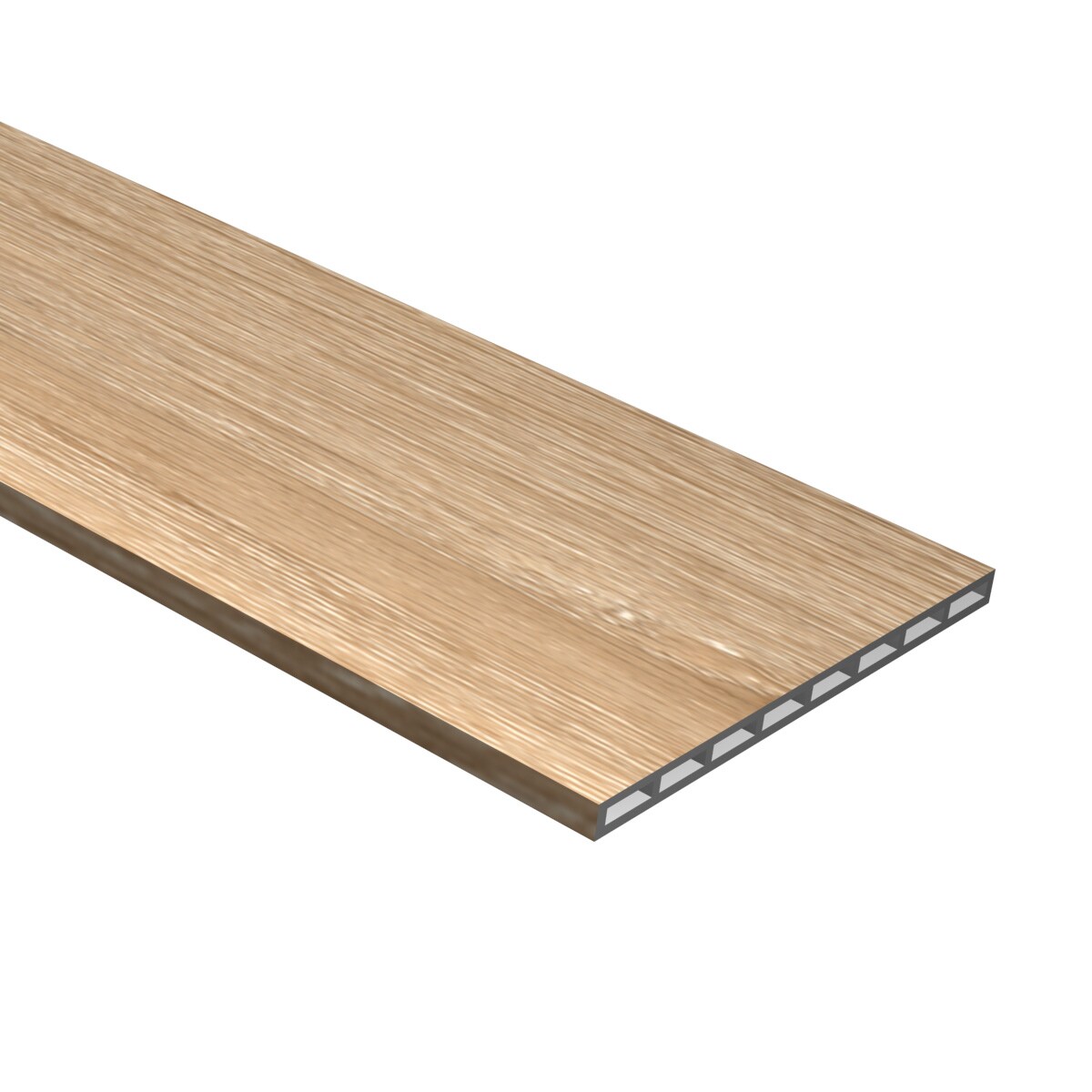 Cali Bamboo 7914005016 Aged Hickory Vinyl Stair Riser