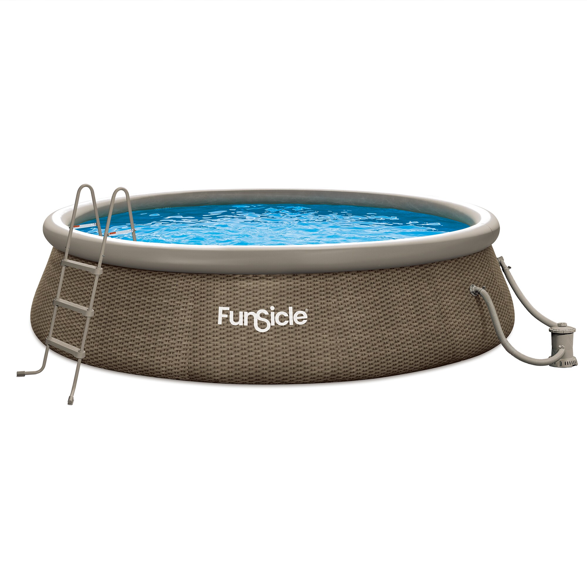 Funsicle 308885 14ft x 36 Inch QuickSet Ring Top Above Ground Swimming Pool