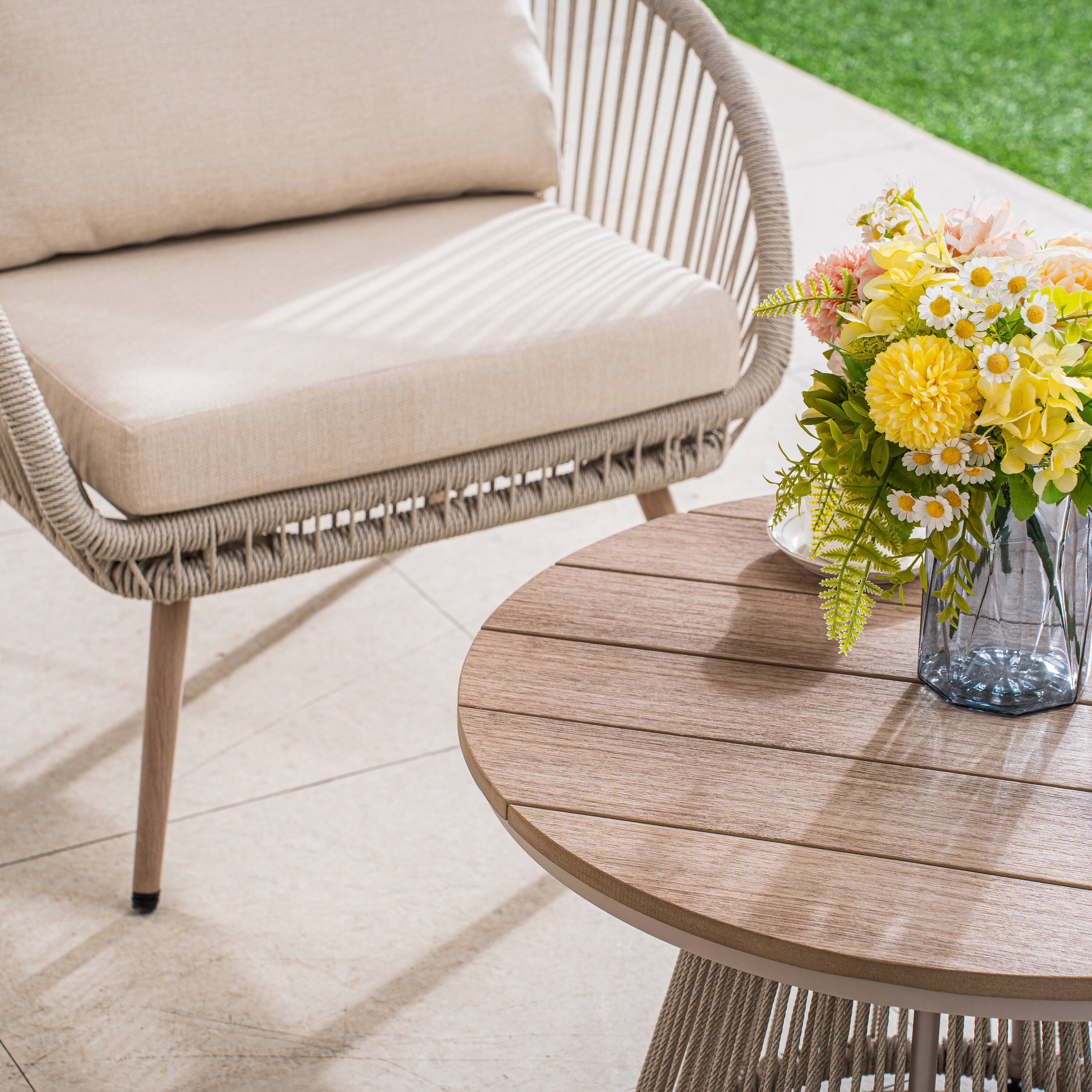 Direct Wicker DWS-2540-GR Patio-Conversation-Sets - View #8