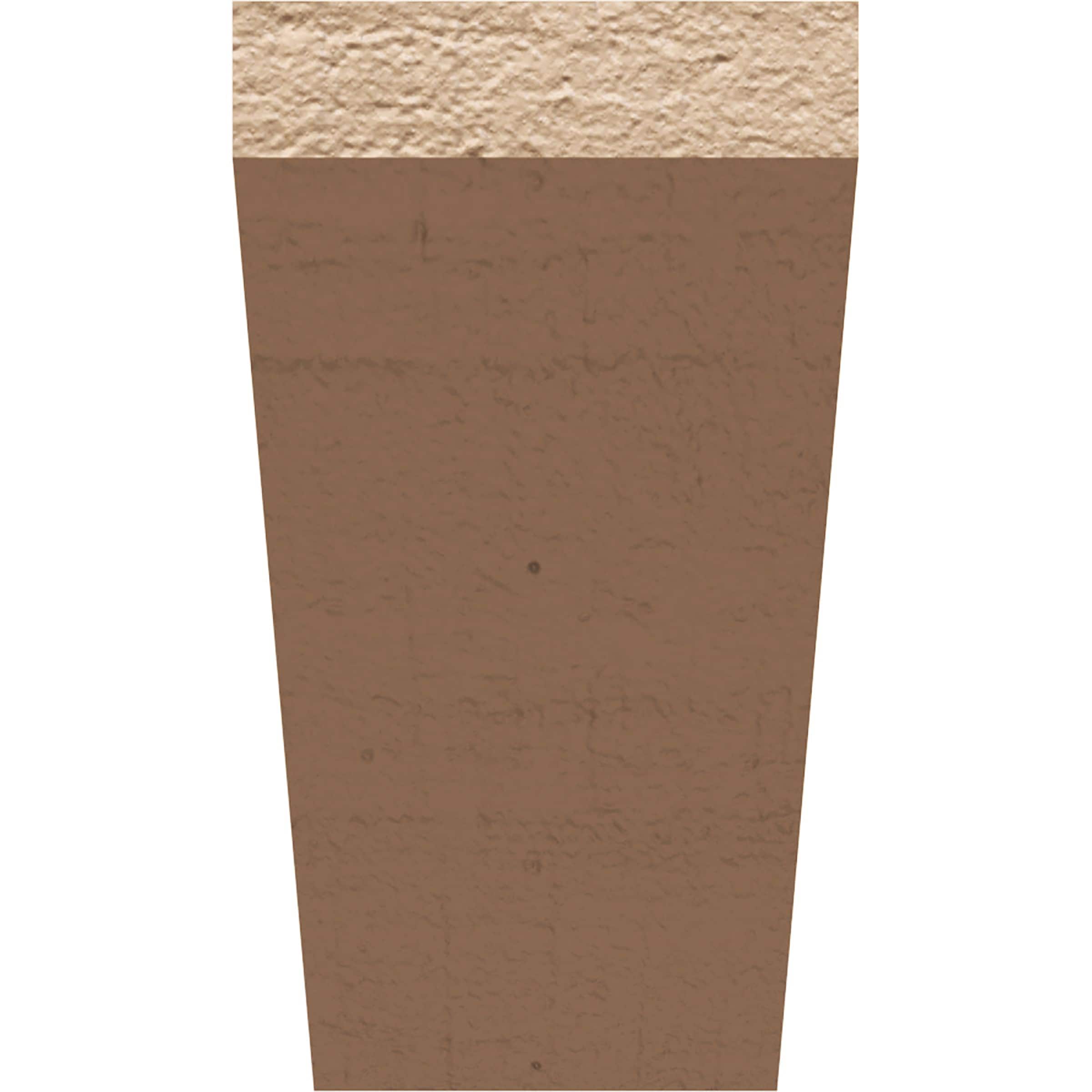 Ekena Millwork RFTU02X04X36CONRCPR Exterior-Brackets-Braces - View #2