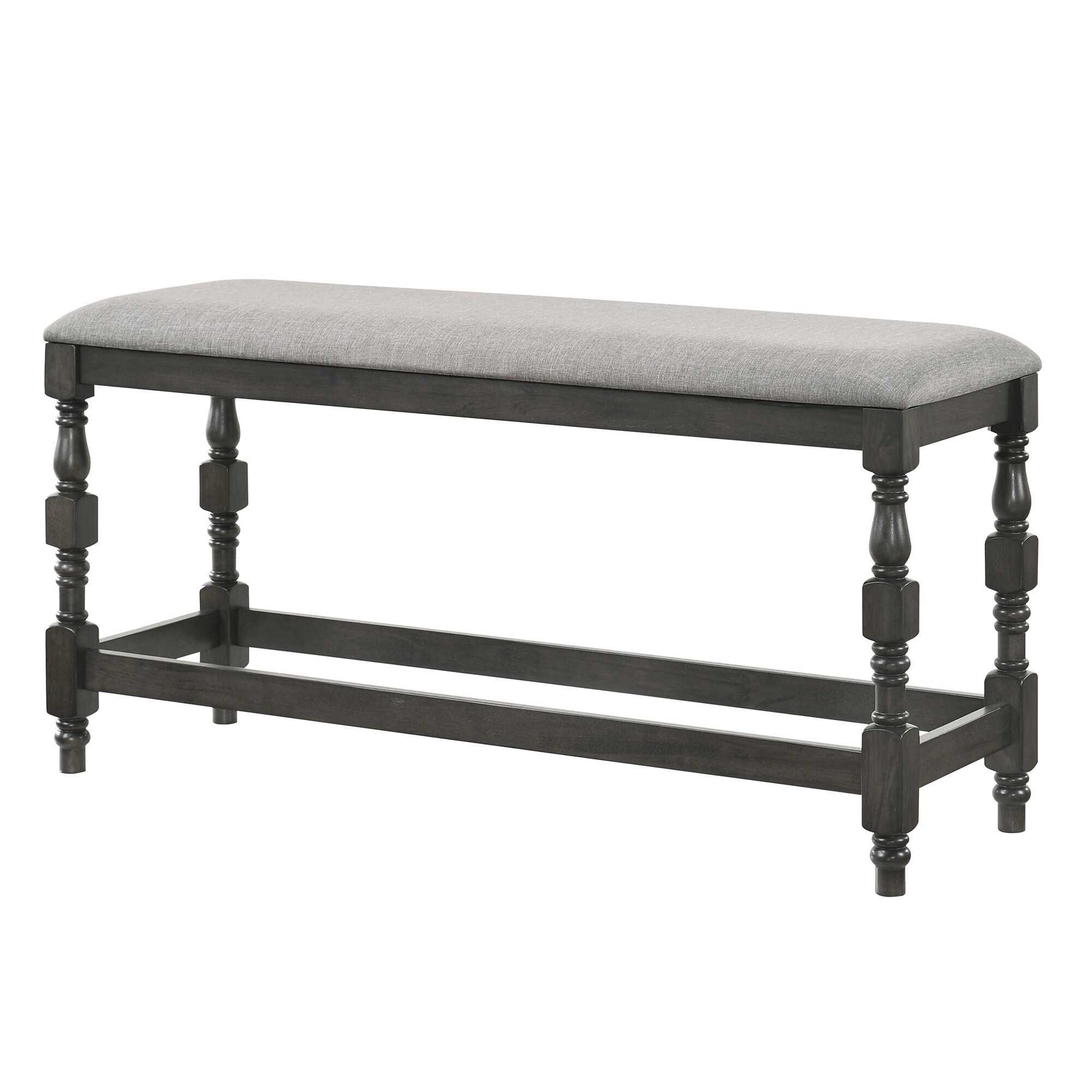 Furniture of America IDF-3979DG-PBN Dining-Benches - View #3